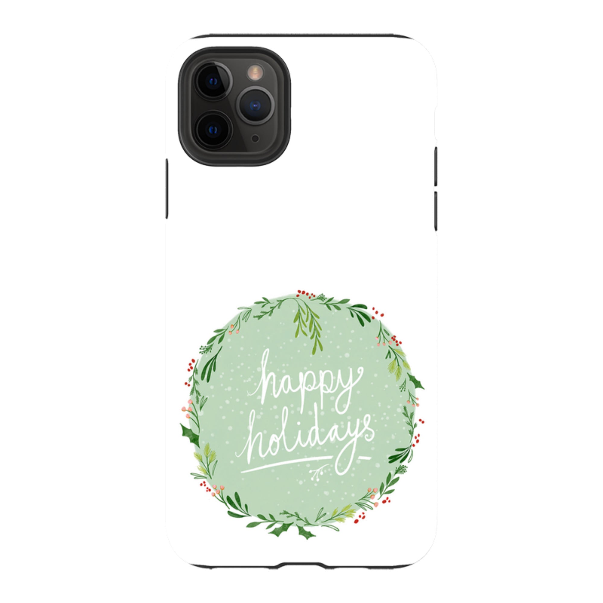 iPhone Tough Case - Happy Holidays By Katherine Quinn
