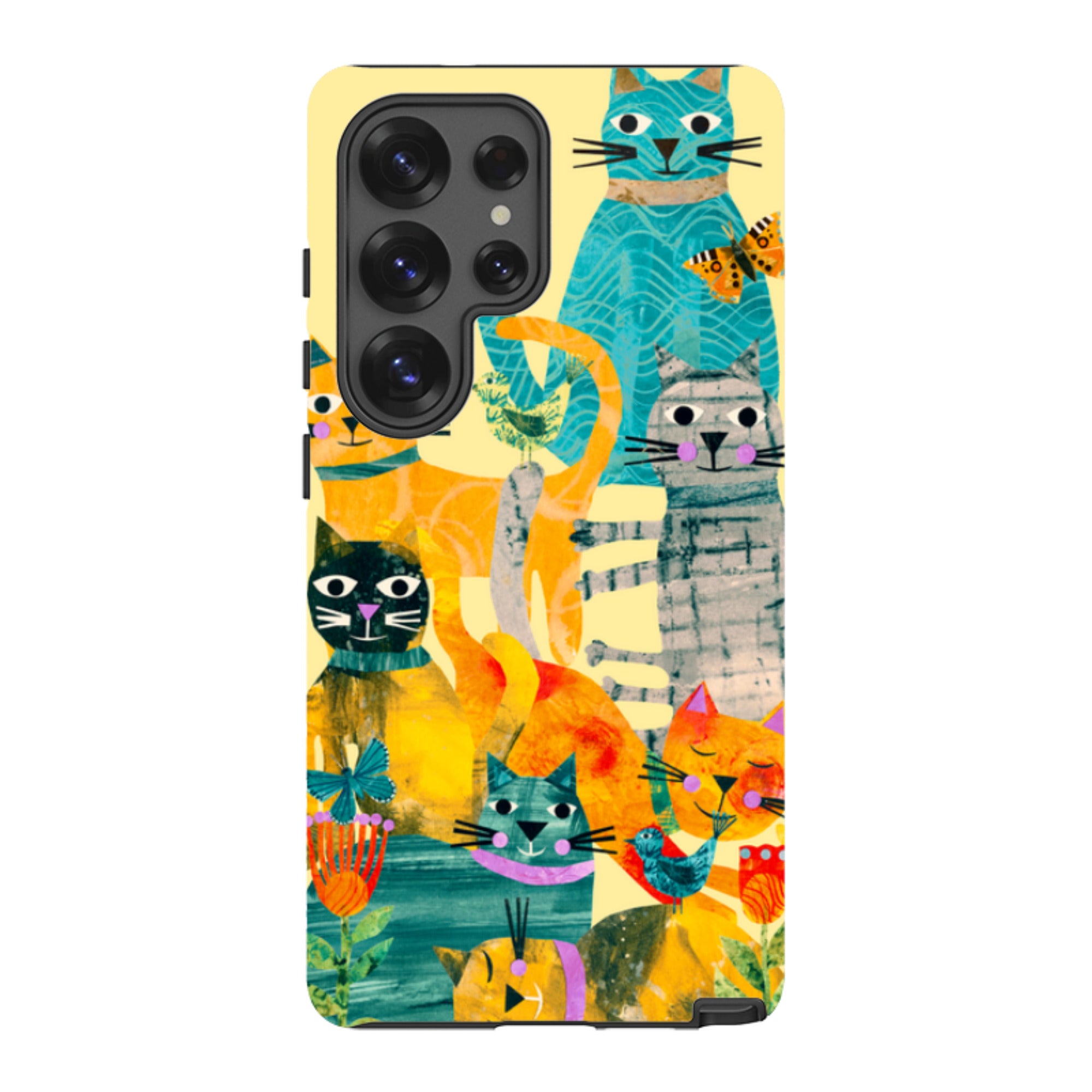 Samsung Tough  Case - Cat Party III By Tracey English