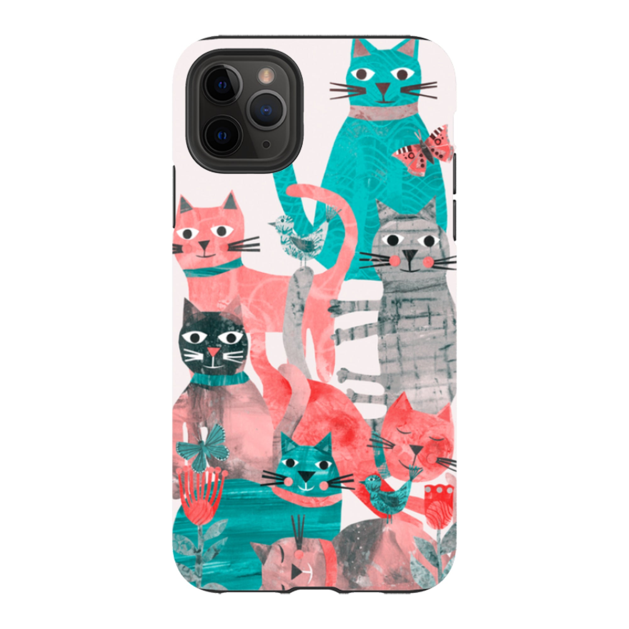 iPhone Case - Cat Party II By Tracey English