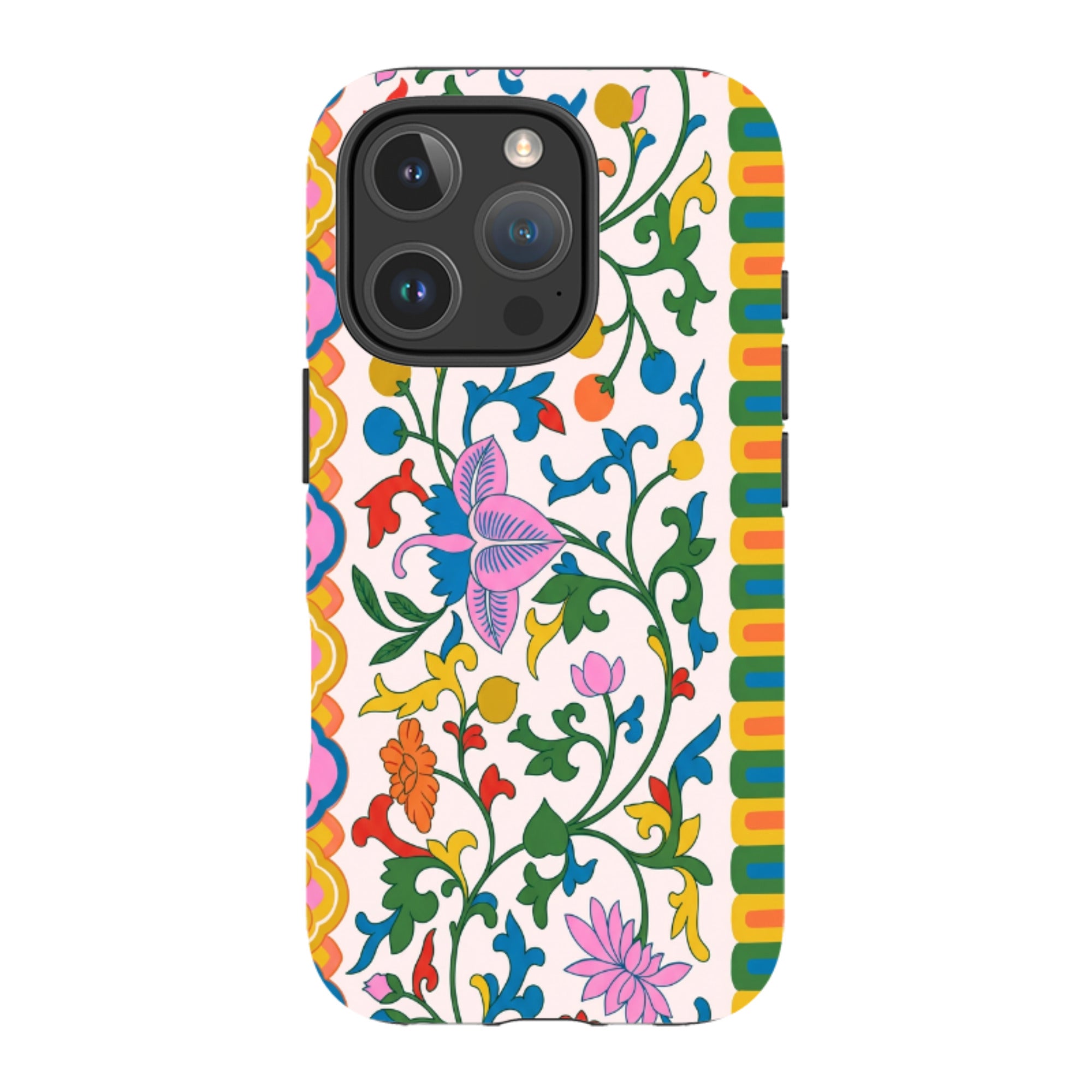 iPhone MagSafe Tough Case - Vintage Asian Silk Tapestry