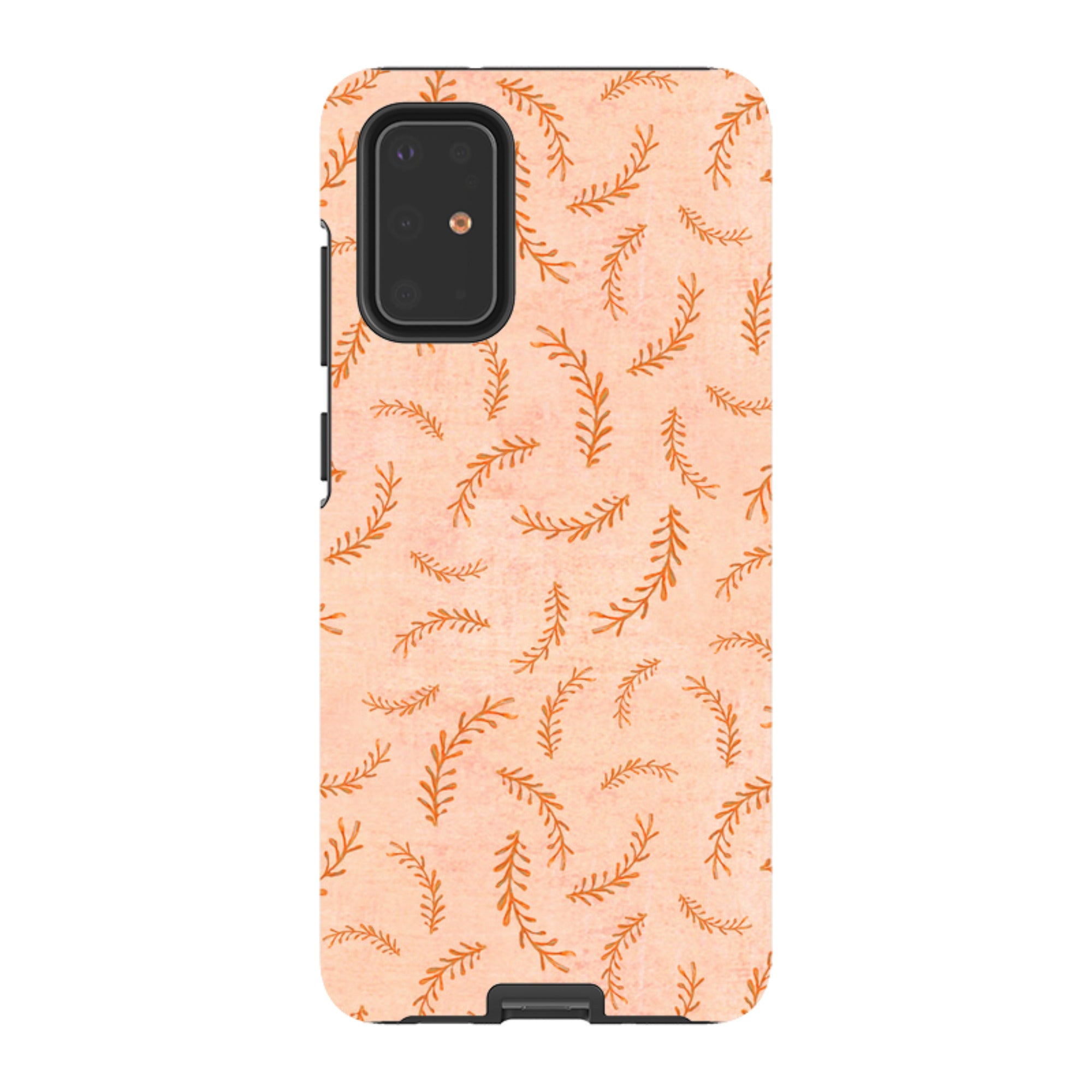 Samsung Tough Case - Feathers Pink By Katherine Quinn