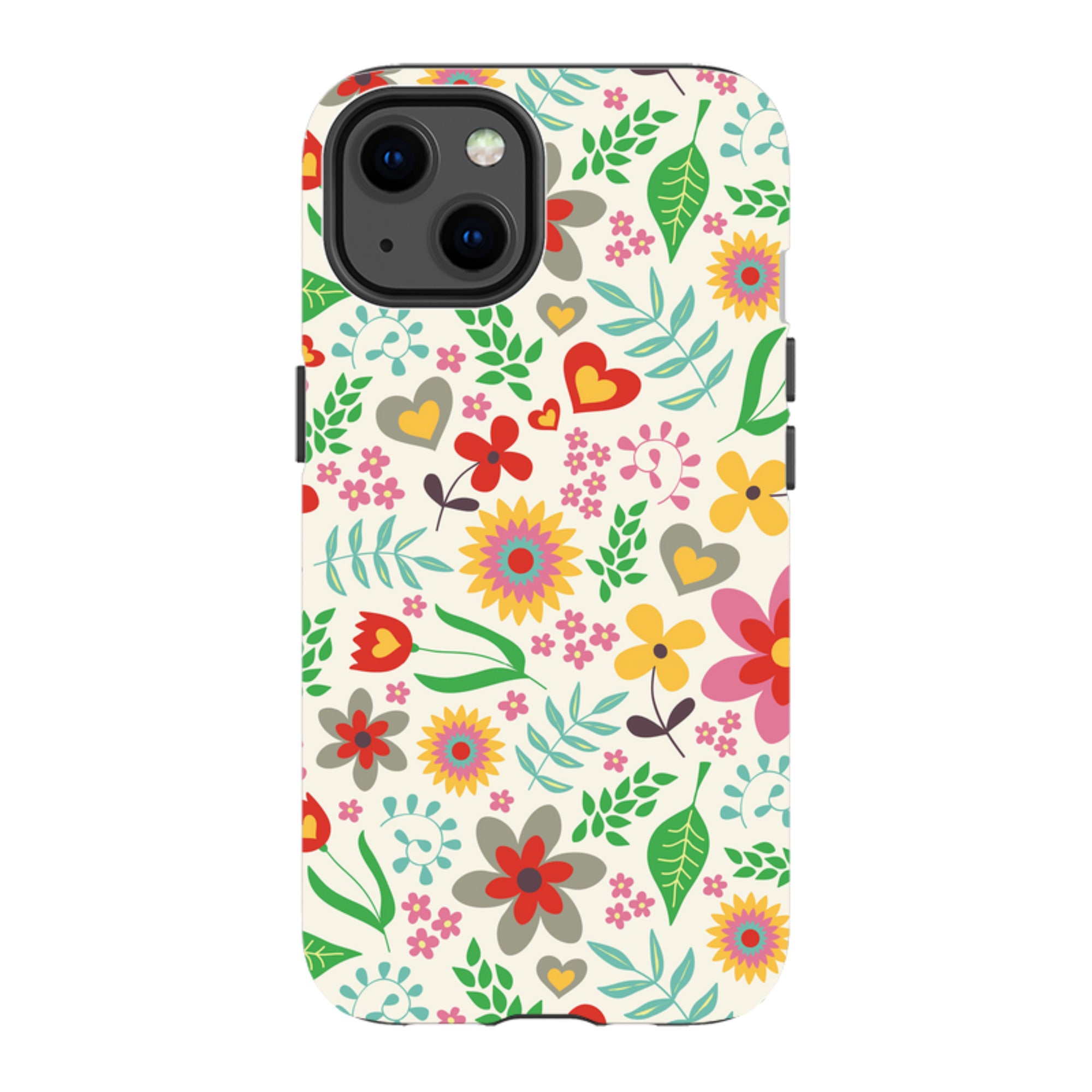 iPhone MagSafe Tough Case -  Folky Floral By Suzy Taylor