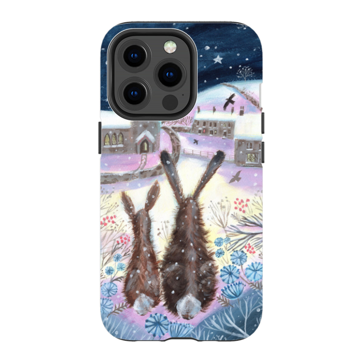 iPhone Tough Case - Rabbit & Hare By Mary Stubberfield