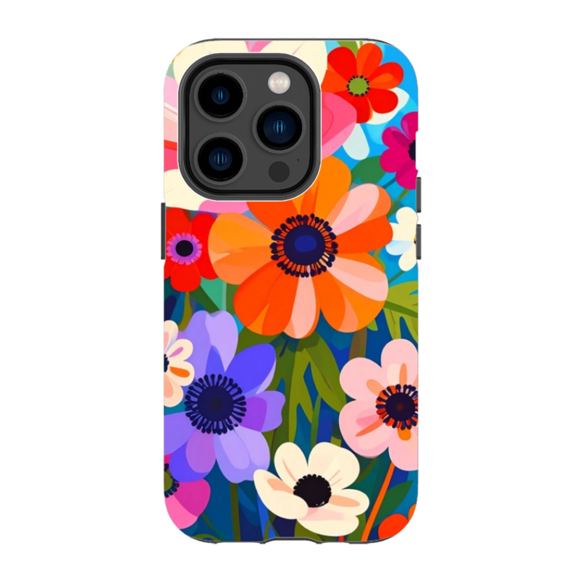 iPhone Tough Case - Angel Summer Floral