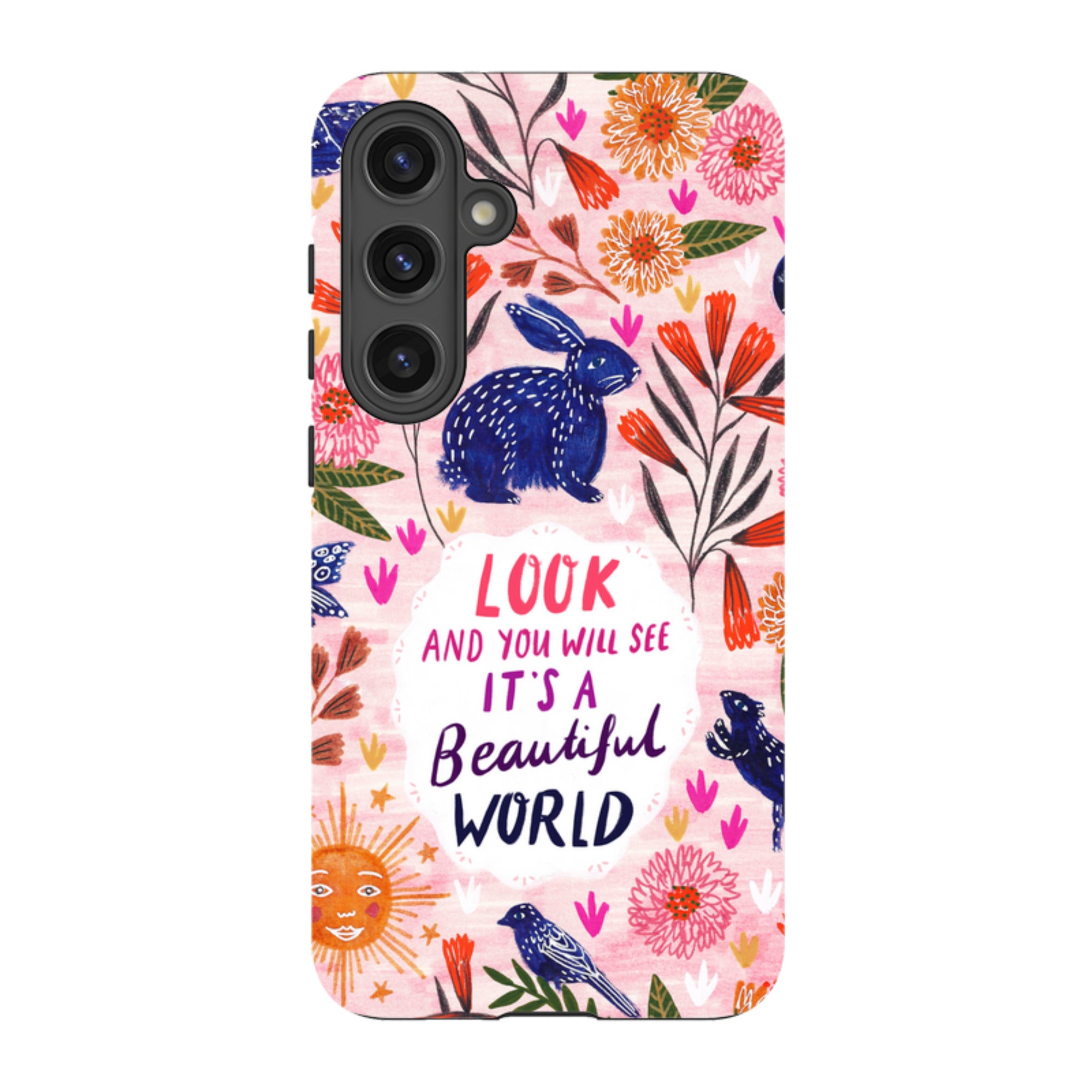 Samsung Tough Case - Beautiful World By Lee Foster Wilson