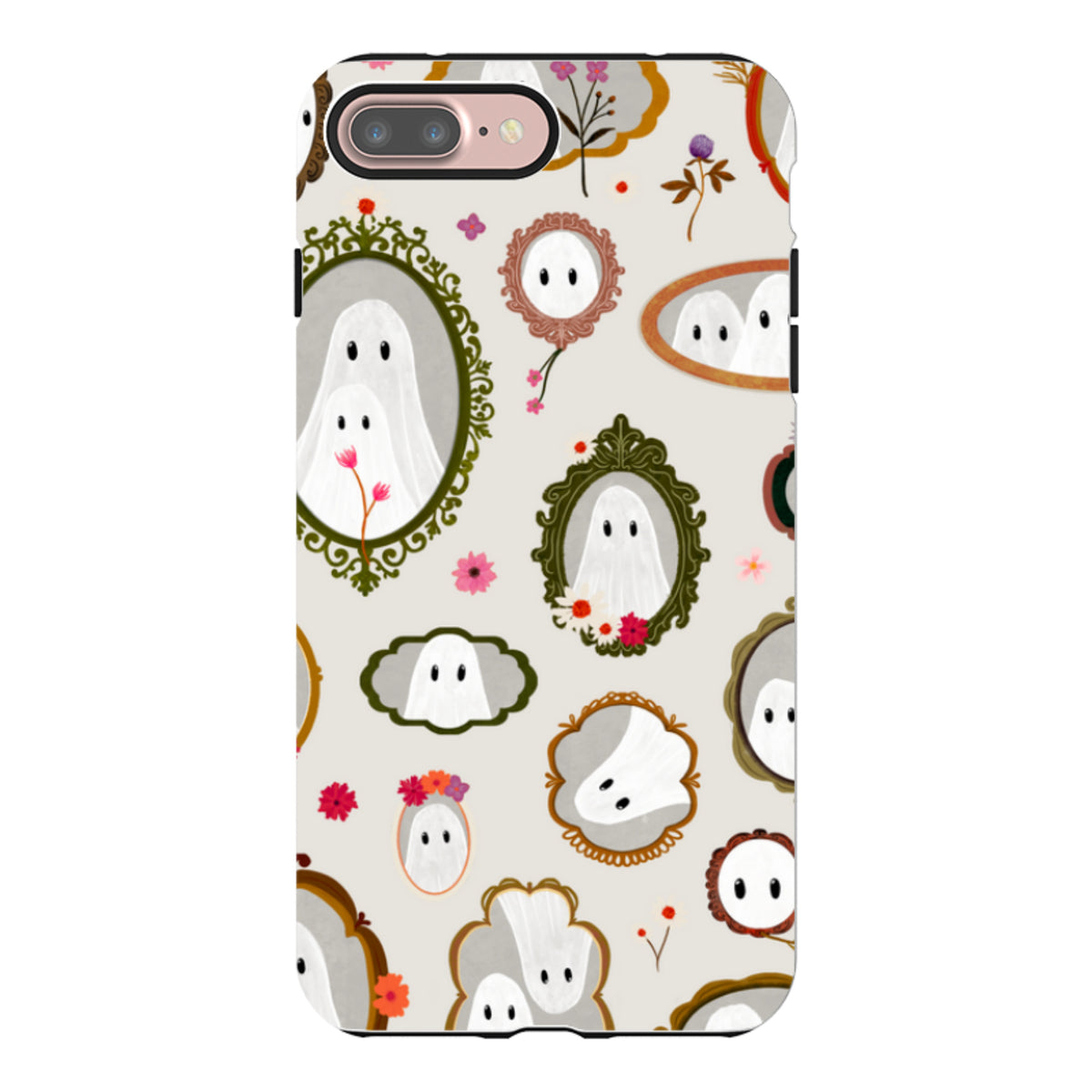 iPhone Tough Case - Framed Ghosts - Stone By Katherine Quinn