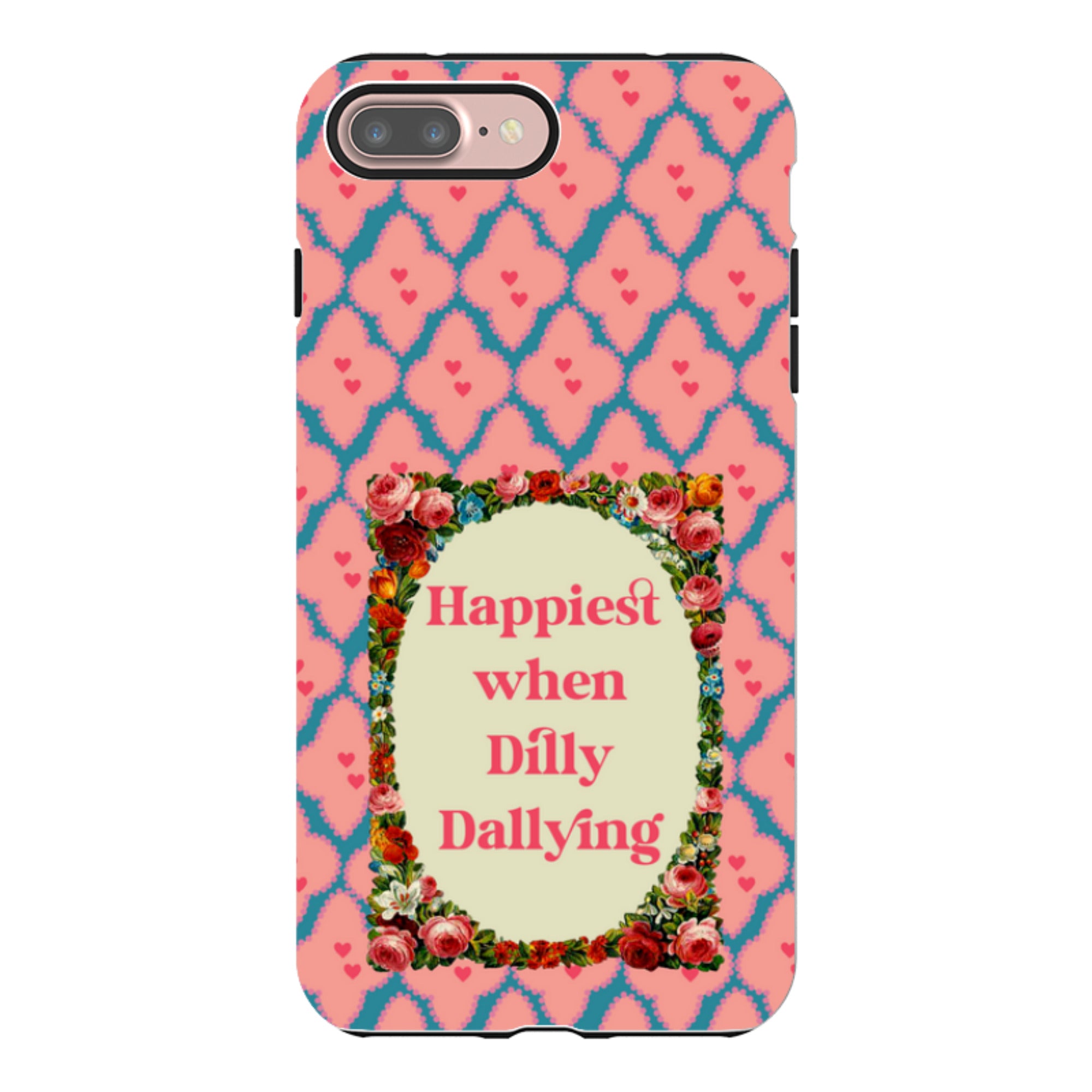 iPhone Tough Case - Dilly Dally By Clare Jordan