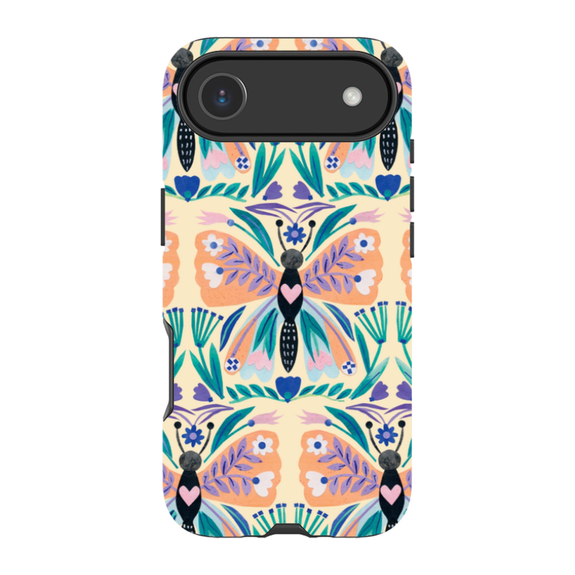 iPhone Tough Case - All Over Butterfly By Tracey English