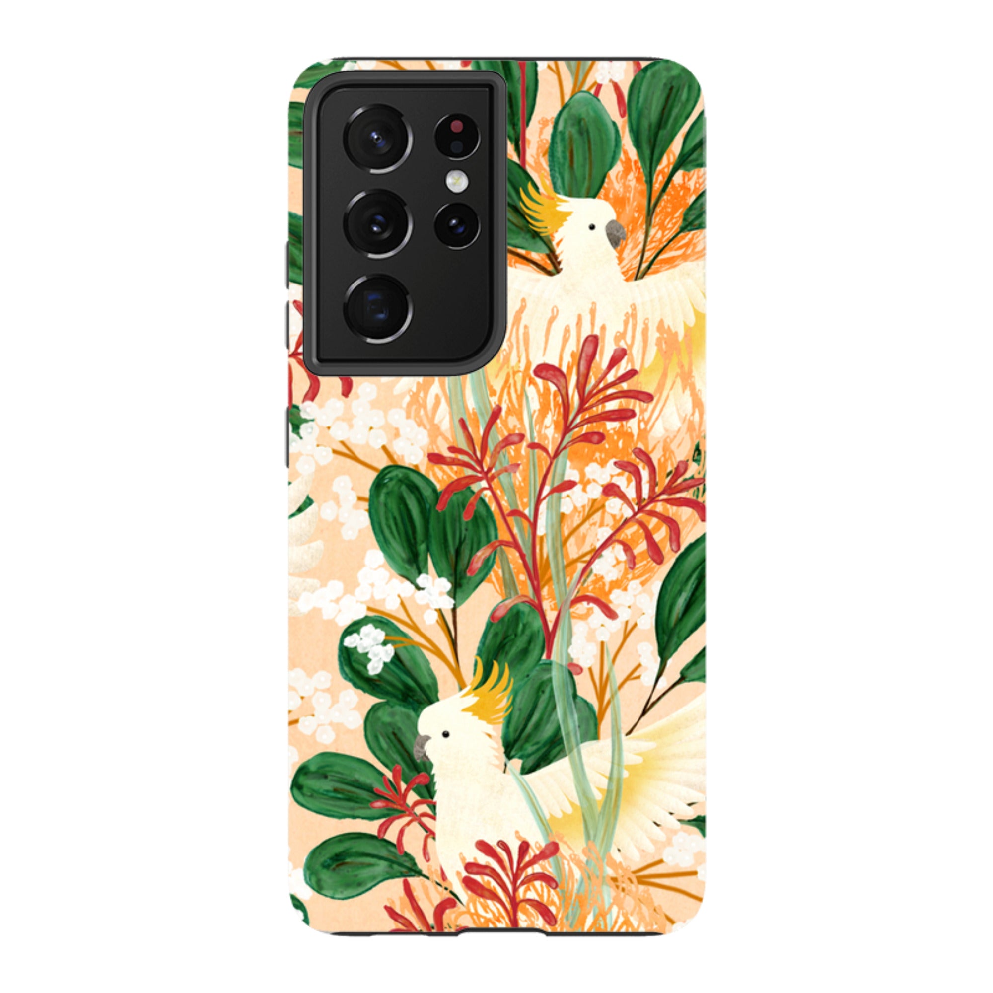 Samsung Tough Case - Cockatoo By Katherine Quinn
