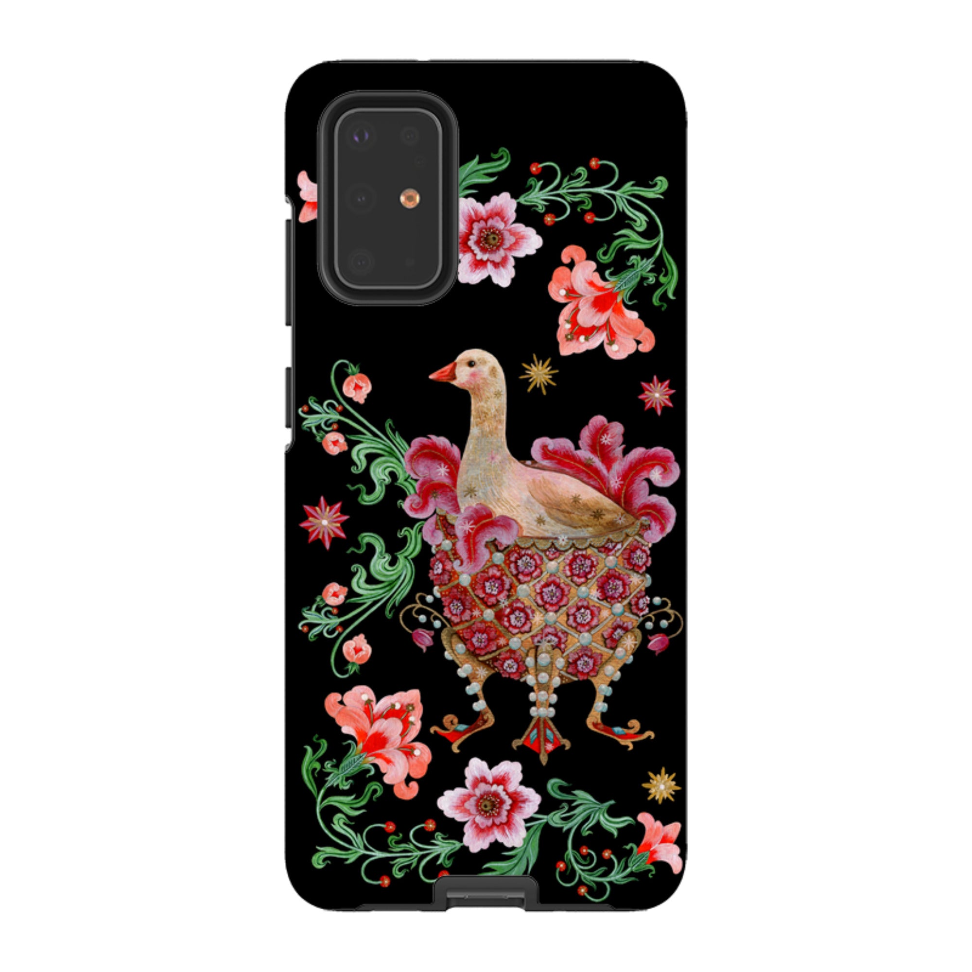 Samsung Tough  Case - Six Geese A Laying By Maria Matos