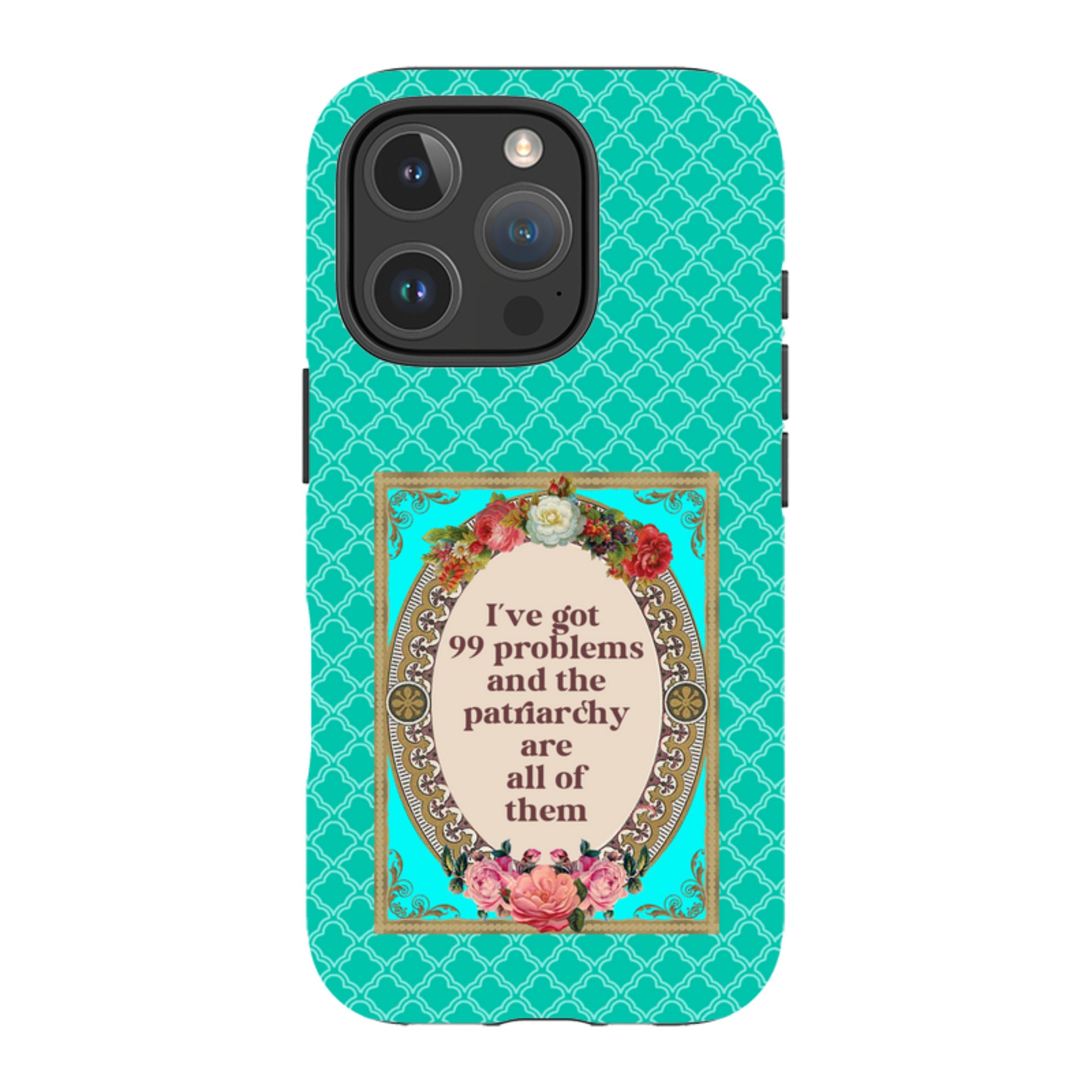 iPhone Tough Case - 99 Problems By Clare Jordan