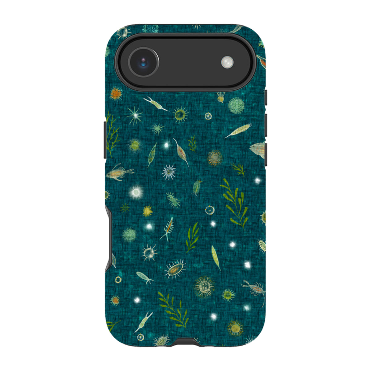 iPhone Tough Case - Plankton - Steel Blue By Katherine Quinn