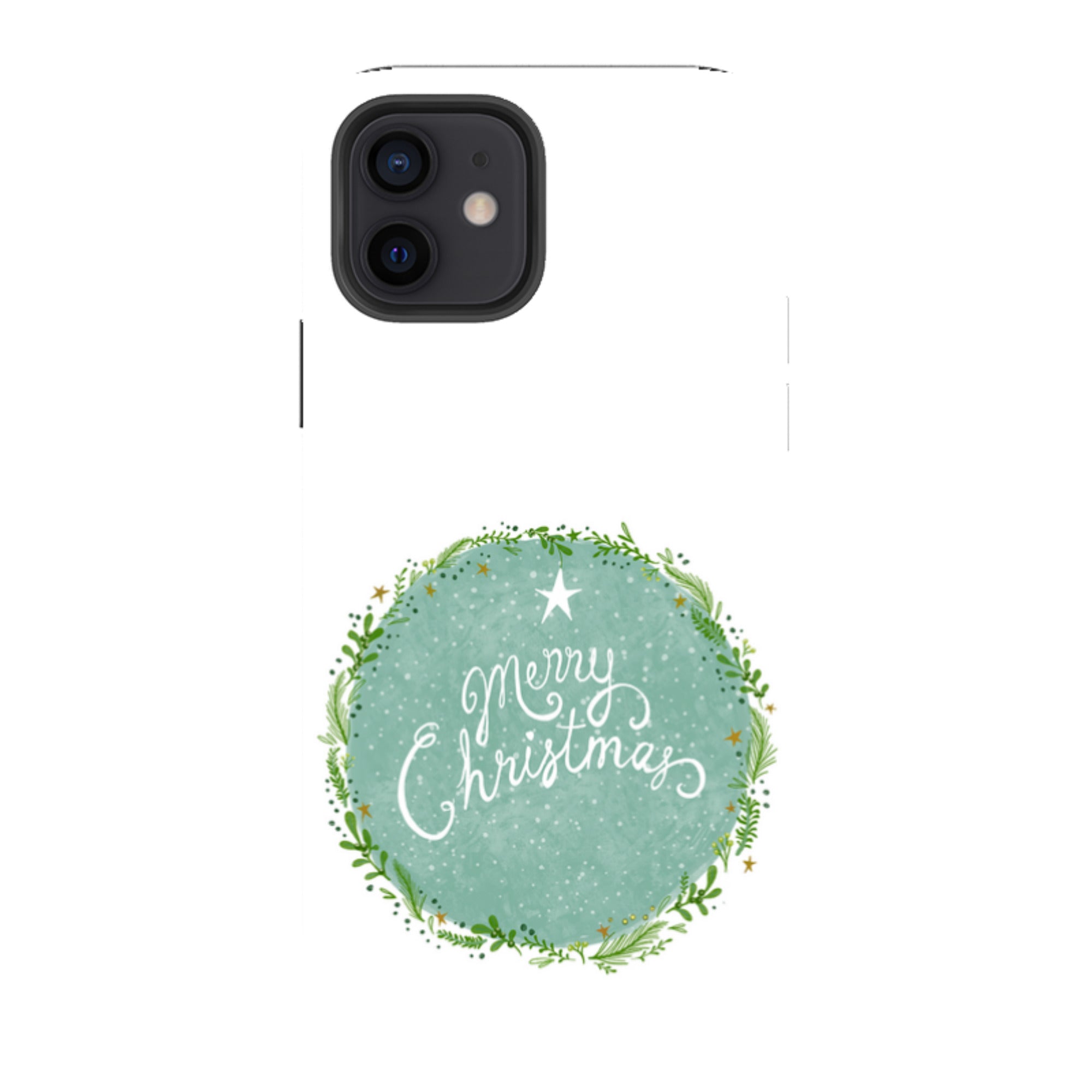 iPhone Tough Case - Merry Christmas By Katherine Quinn