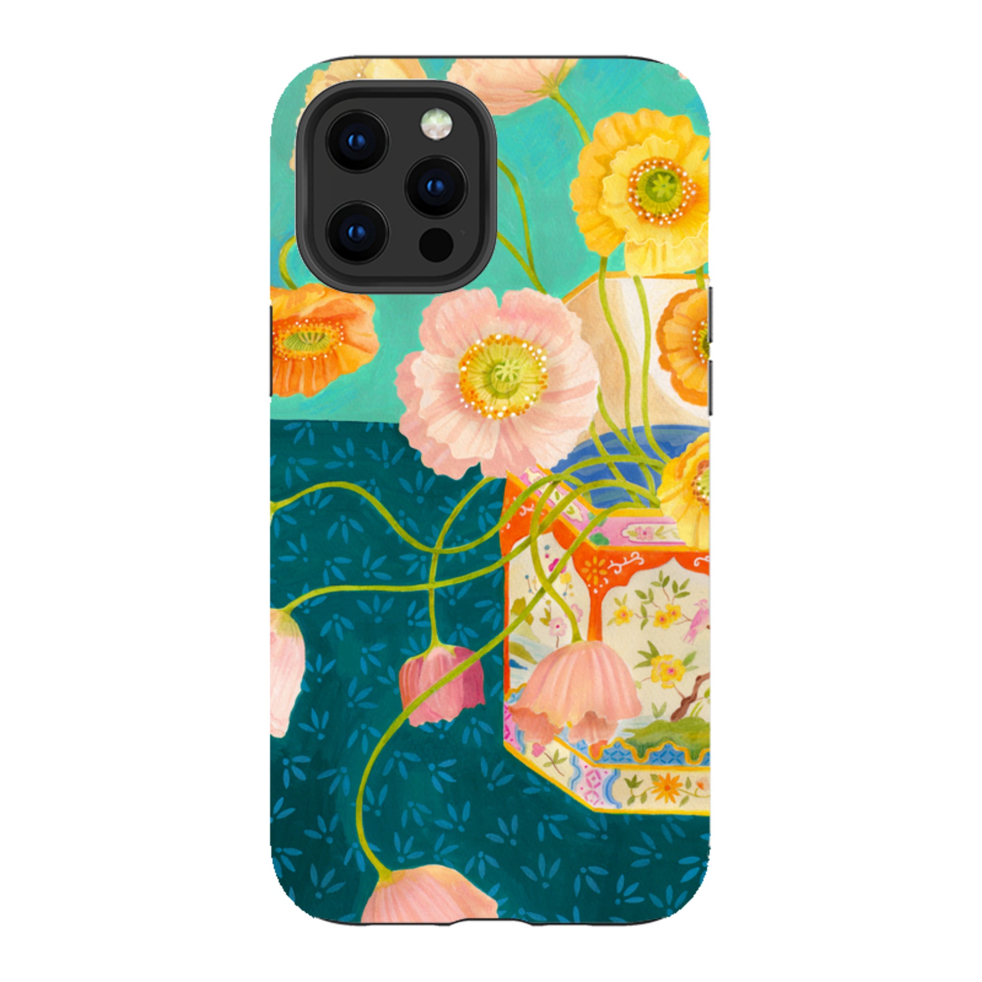 iPhone Tough Case - Poppies By Bex Parkin