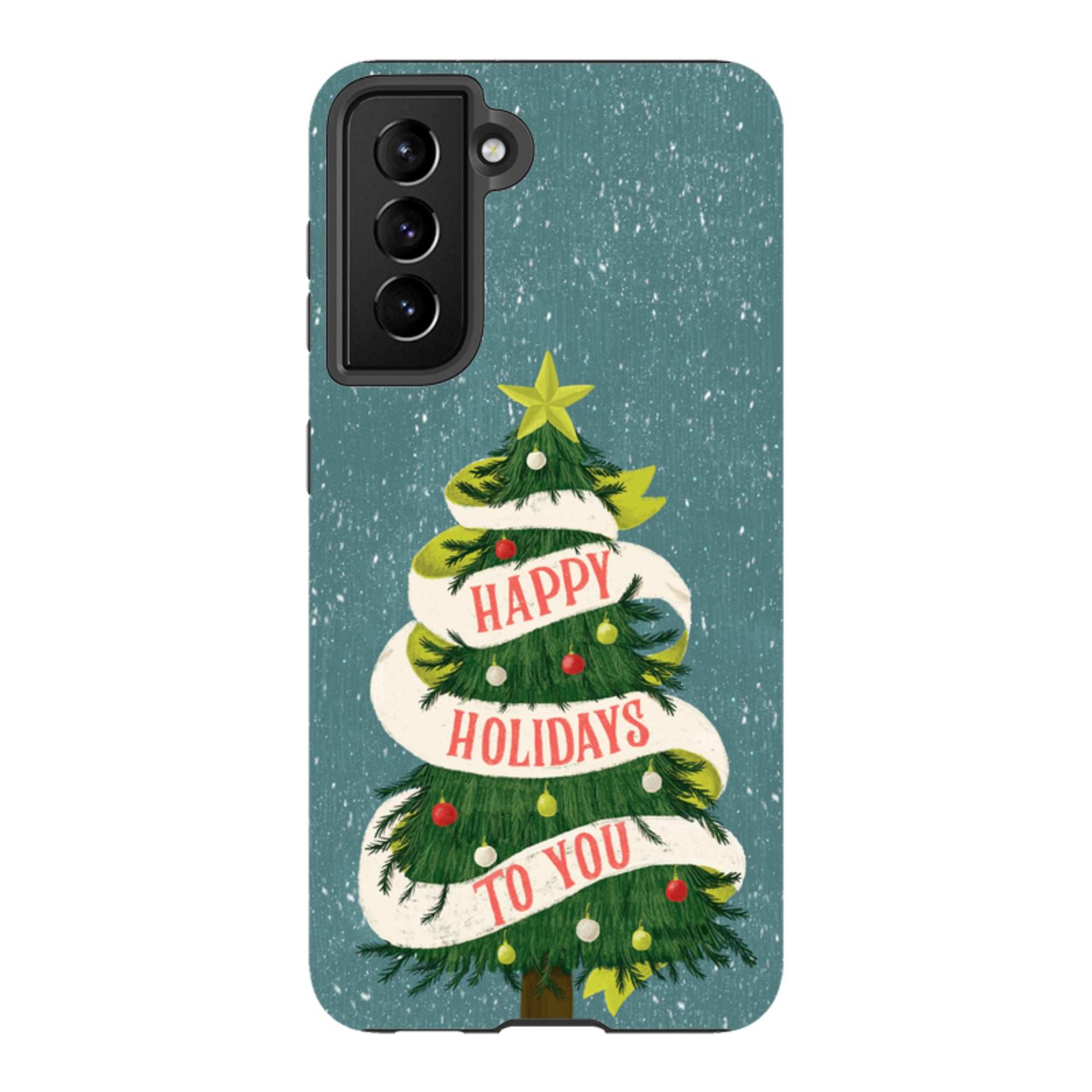 Samsung Tough Case - Happy Holidays By Abby Jacobs