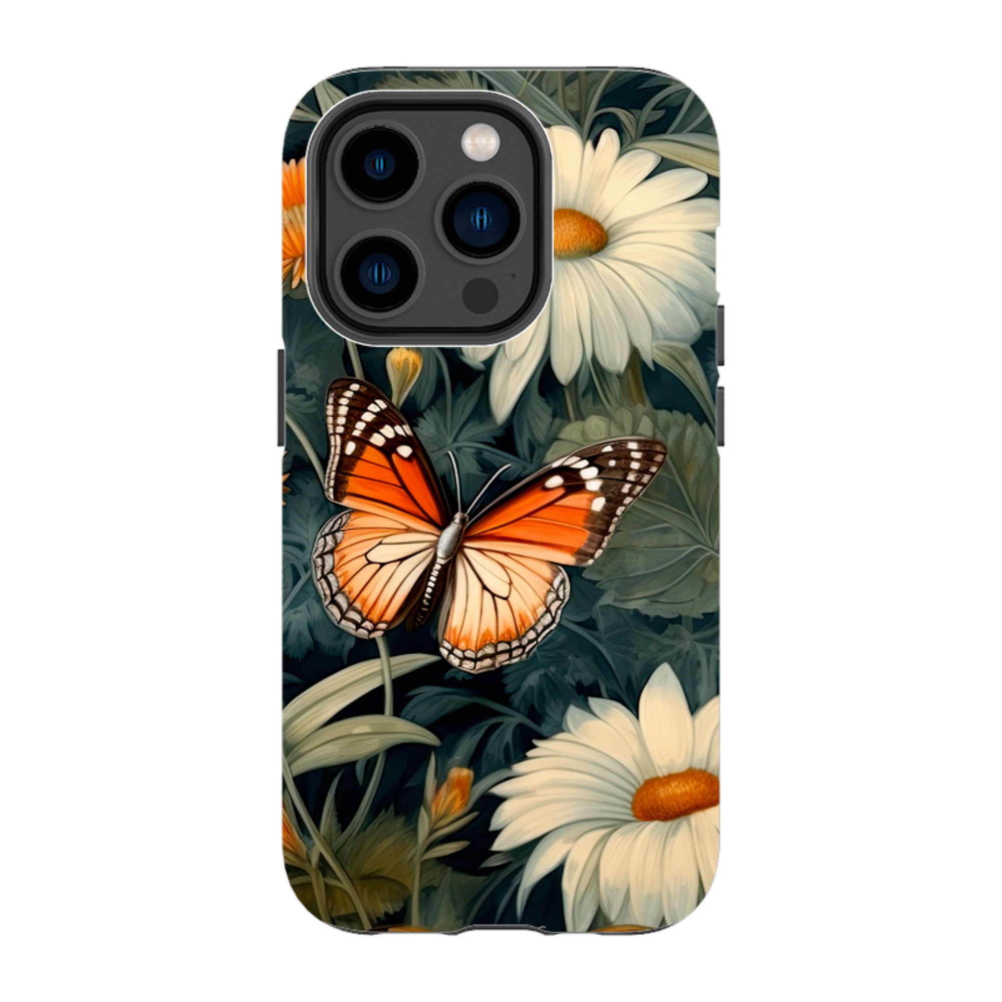 iPhone Case - Butterfly Daisies III