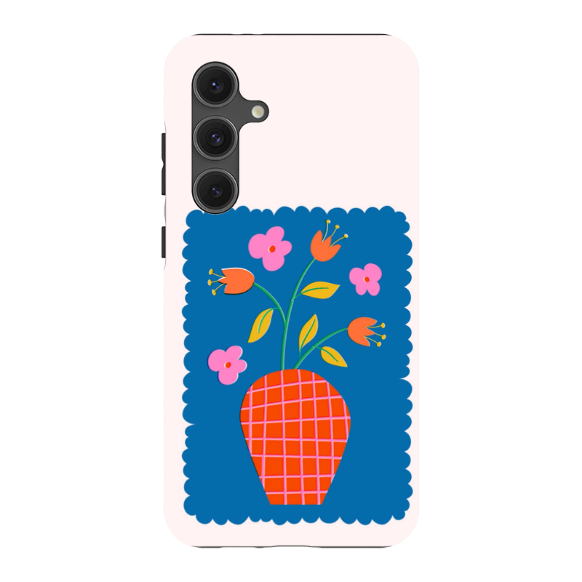 Samsung Tough Case - Floral Stamp