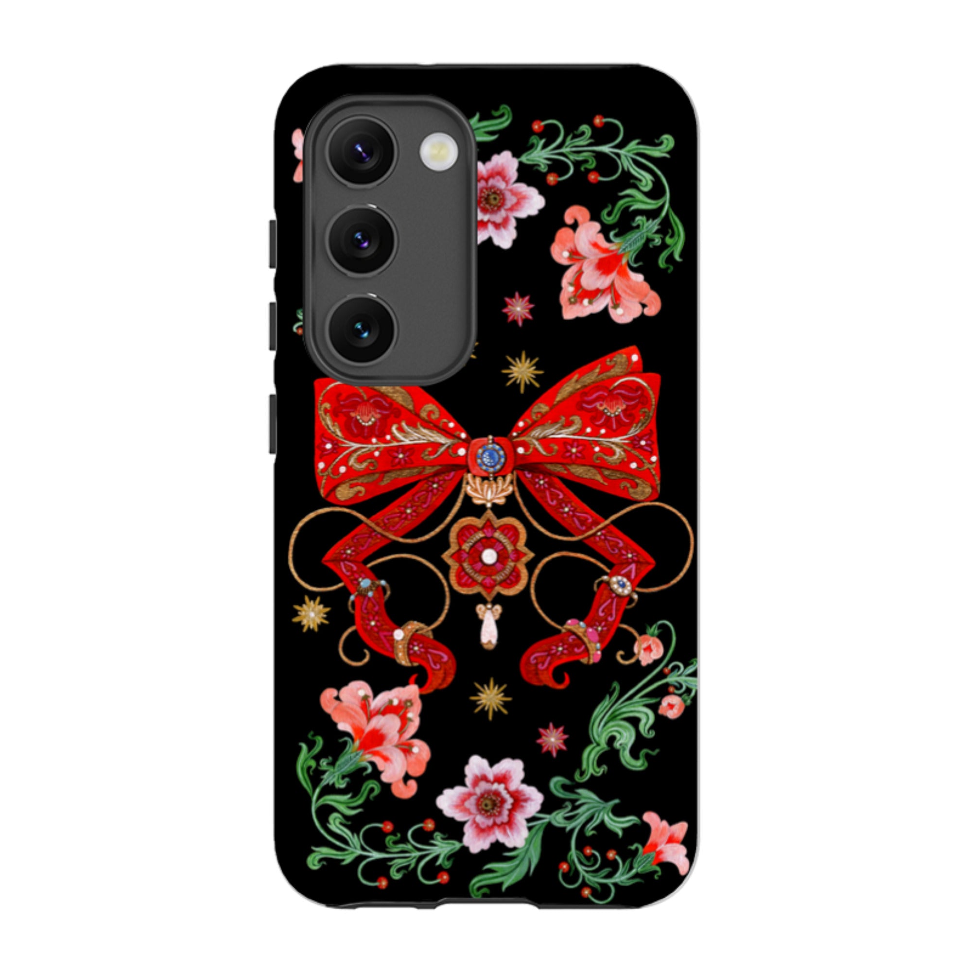 Samsung Tough  Case - Five Gold Ring By Maria Matos