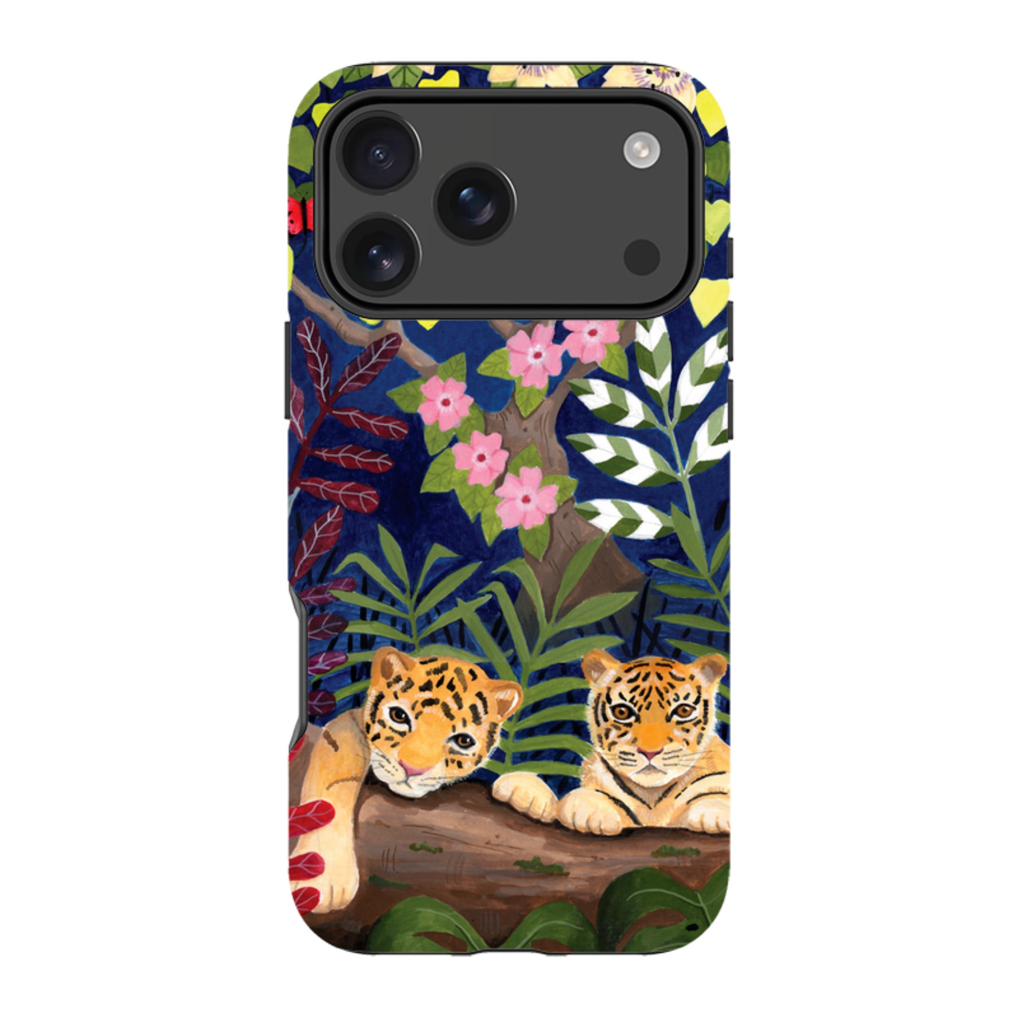 iPhone Tough Case - Tigers By Bex Parkin