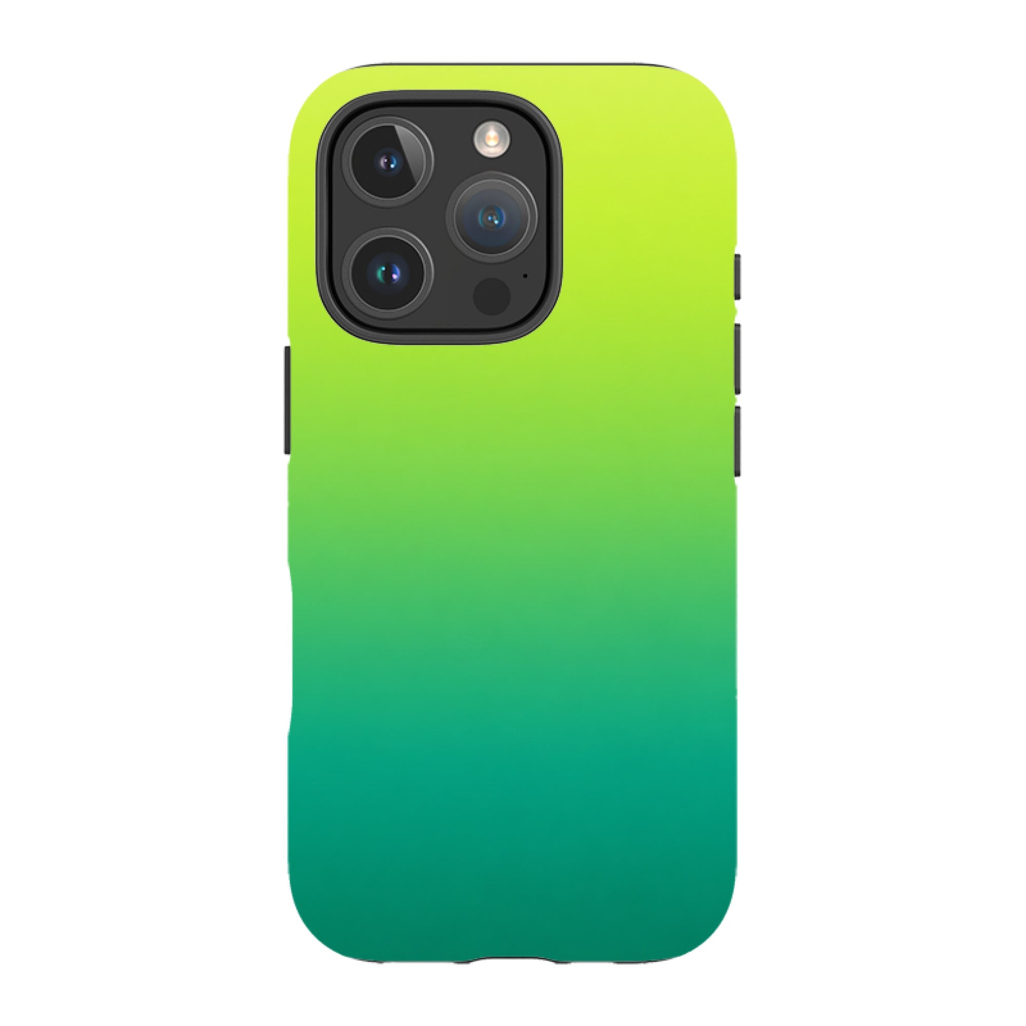 iPhone Tough Case - Lime Green Ombre