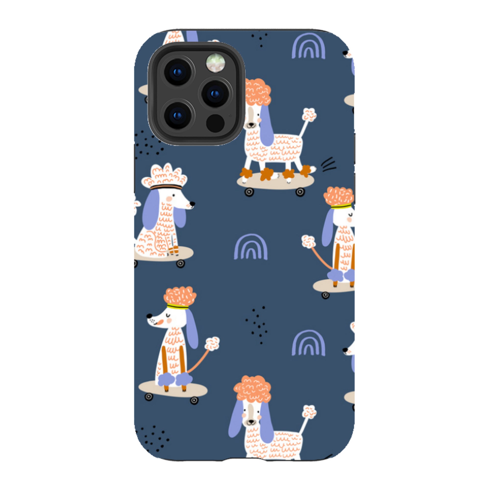 iPhone Tough Case - Skater Dogs