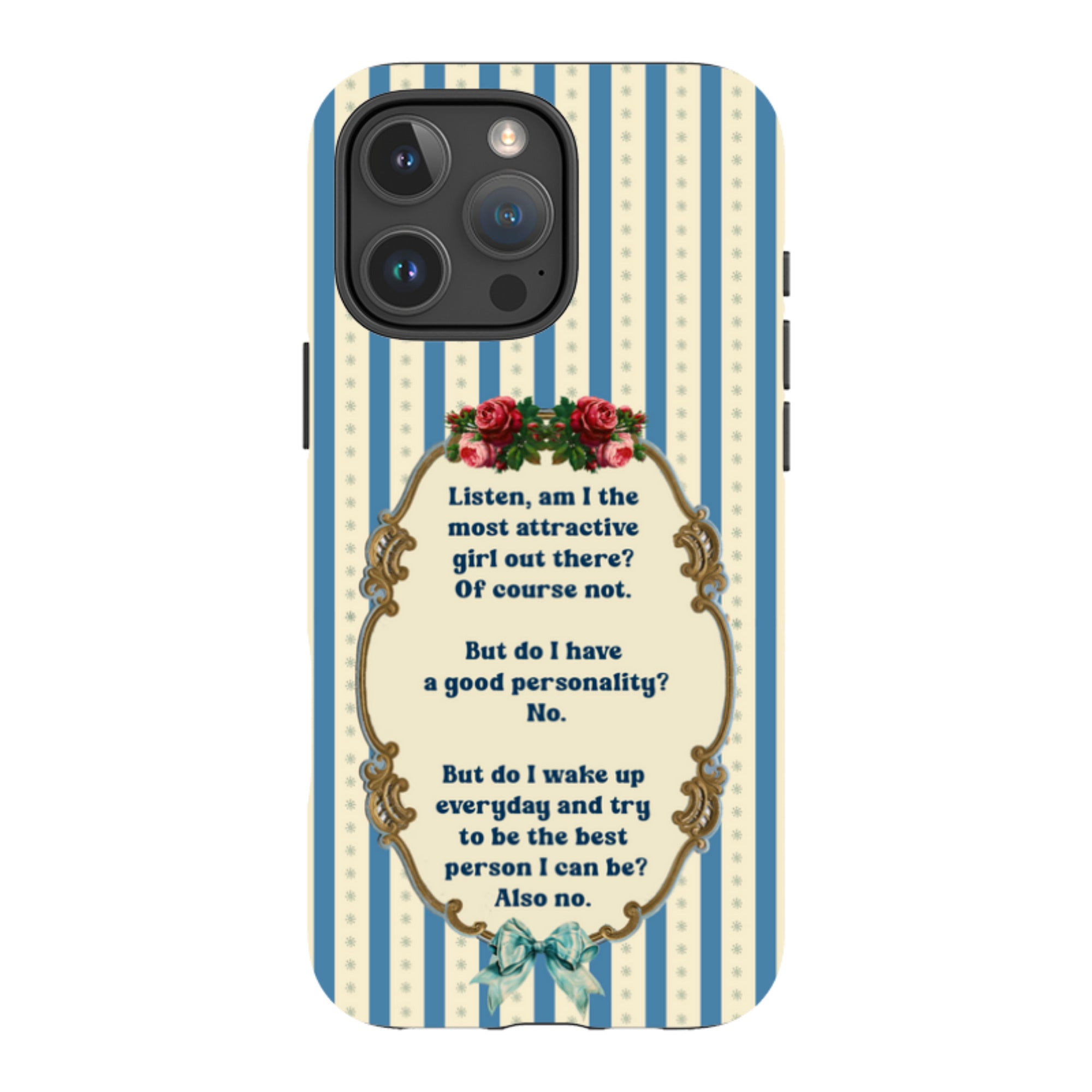 iPhone Tough Case - Attractive By Clare Jordan
