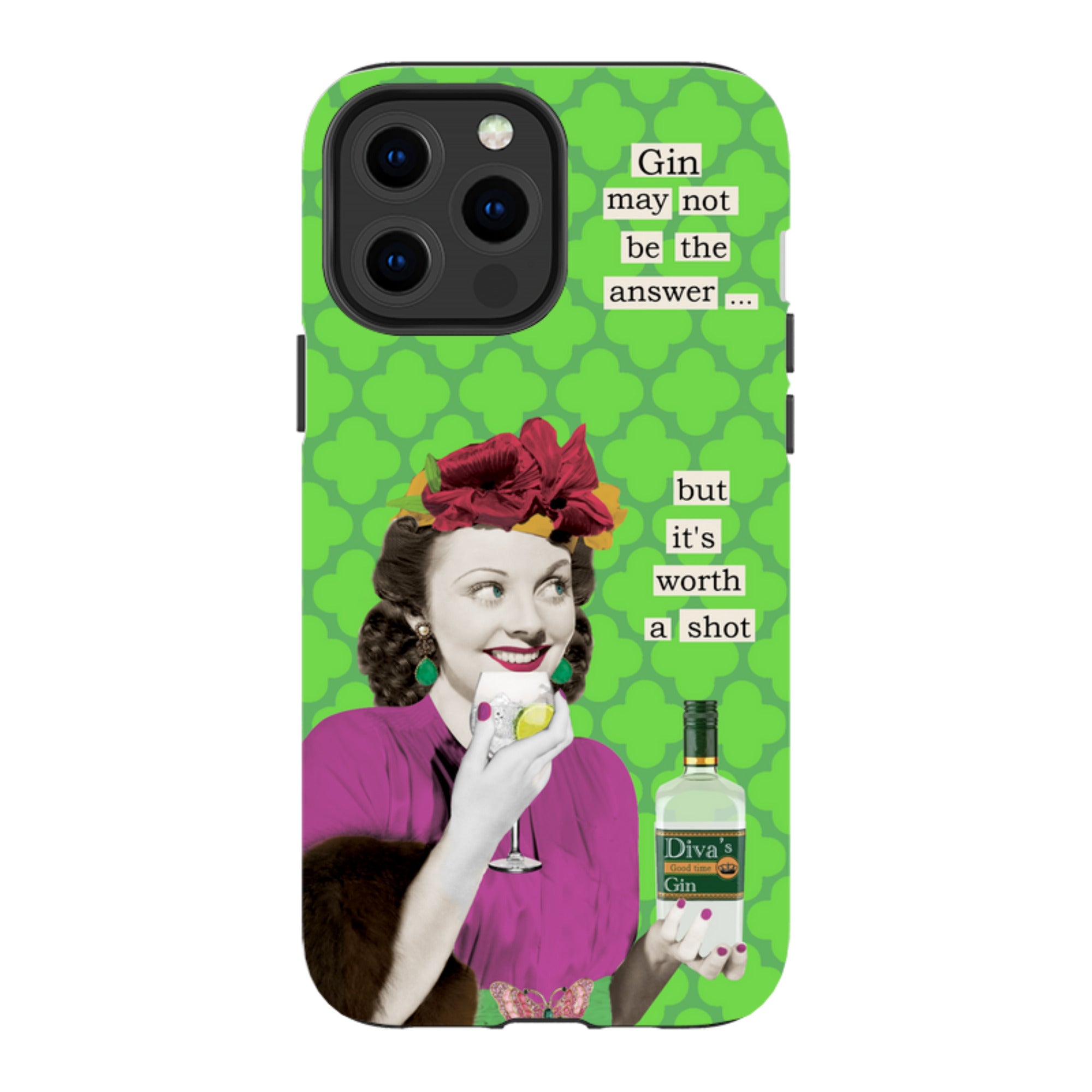 iPhone Tough Case - Gin By Clare Jordan