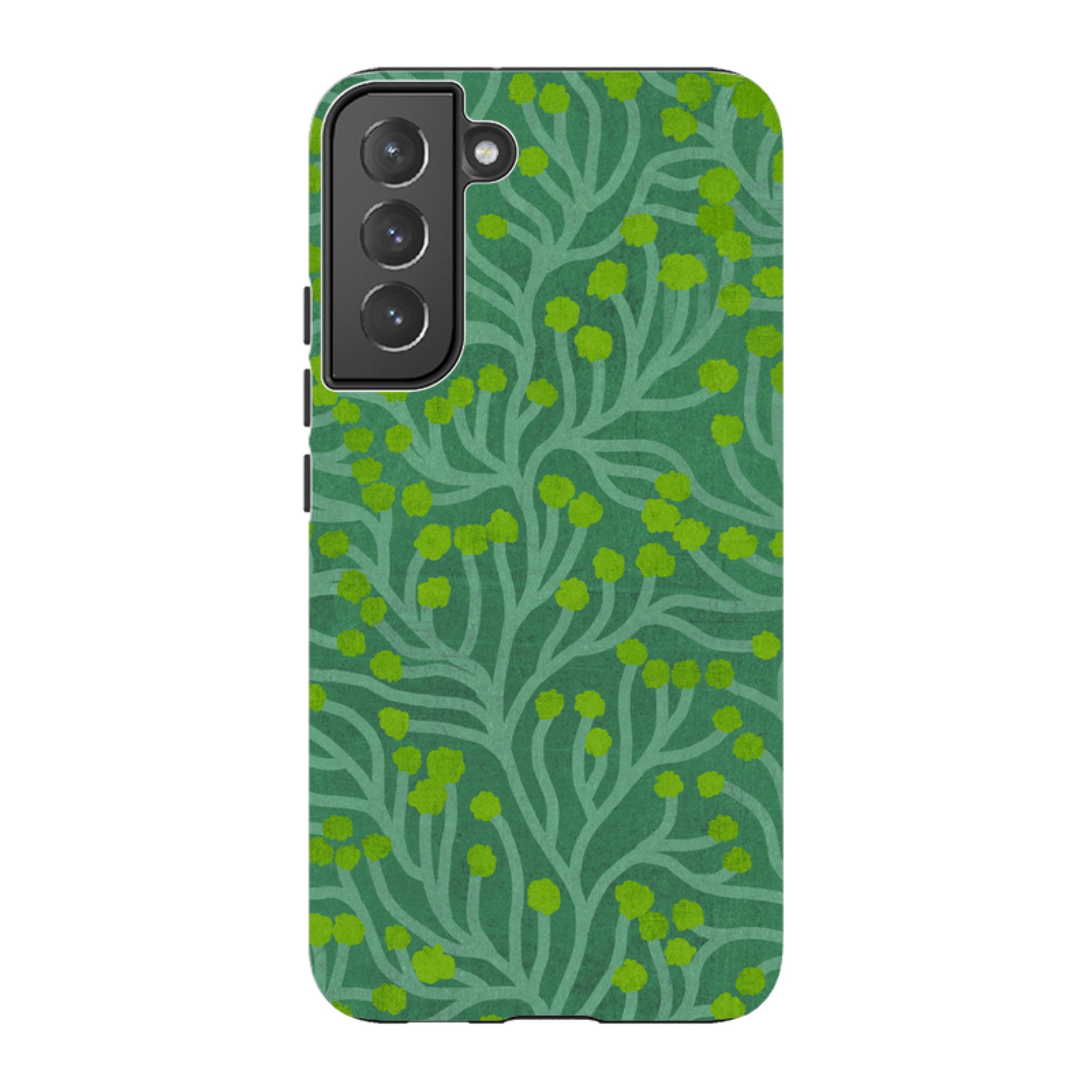 Samsung Tough Case - Vine Green And Teal By Katherine Quinn