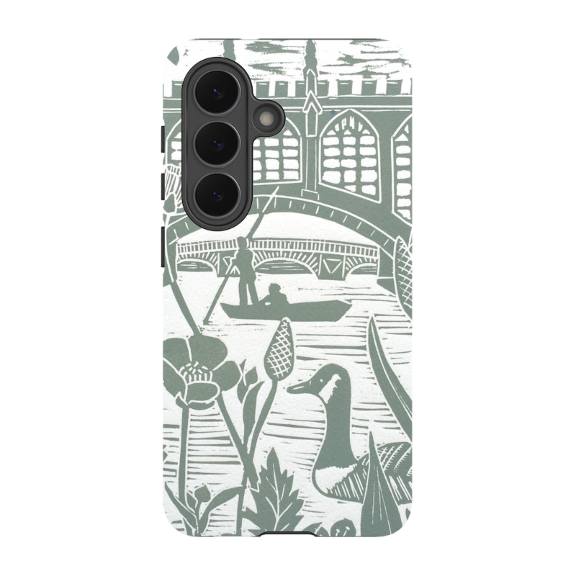 Samsung Tough Case - Punting At Cambridge By Kate Heiss