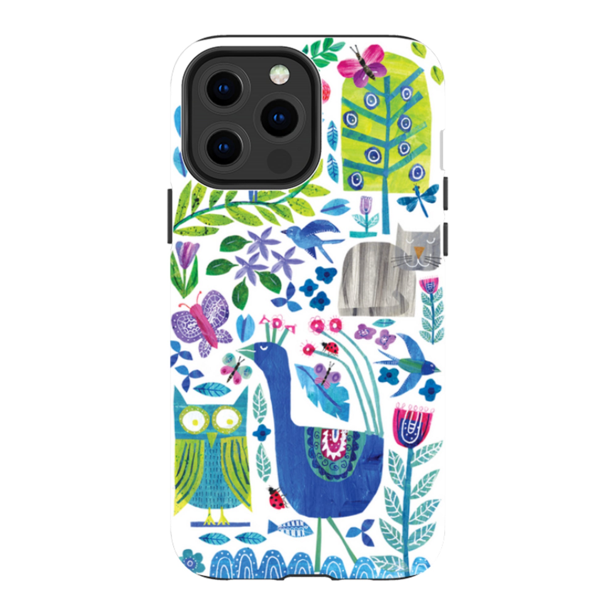 iPhone Tough Case - Back Garden By Tracey English