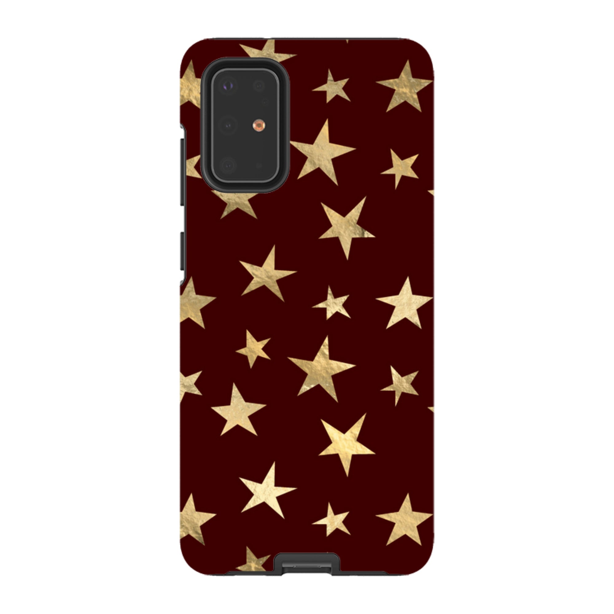 Samsung Tough Case - Brown and Gold Stars