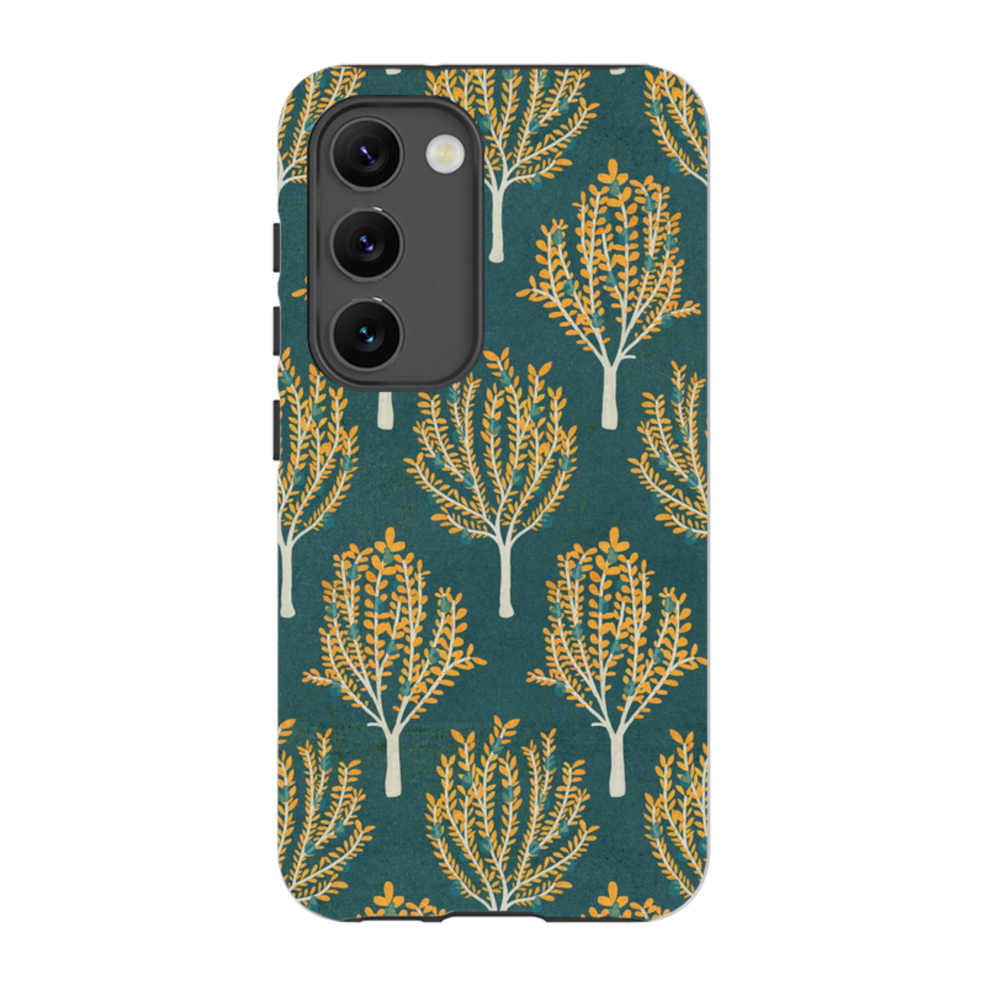 Samsung Tough Case - Pear Trees Teal By Katherine Quinn
