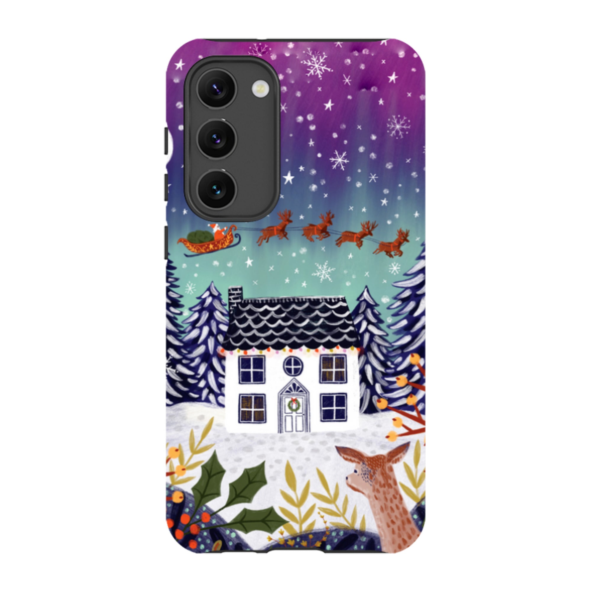 Samsung Tough Case - Night Before Christmas By Lee Foster Wilson