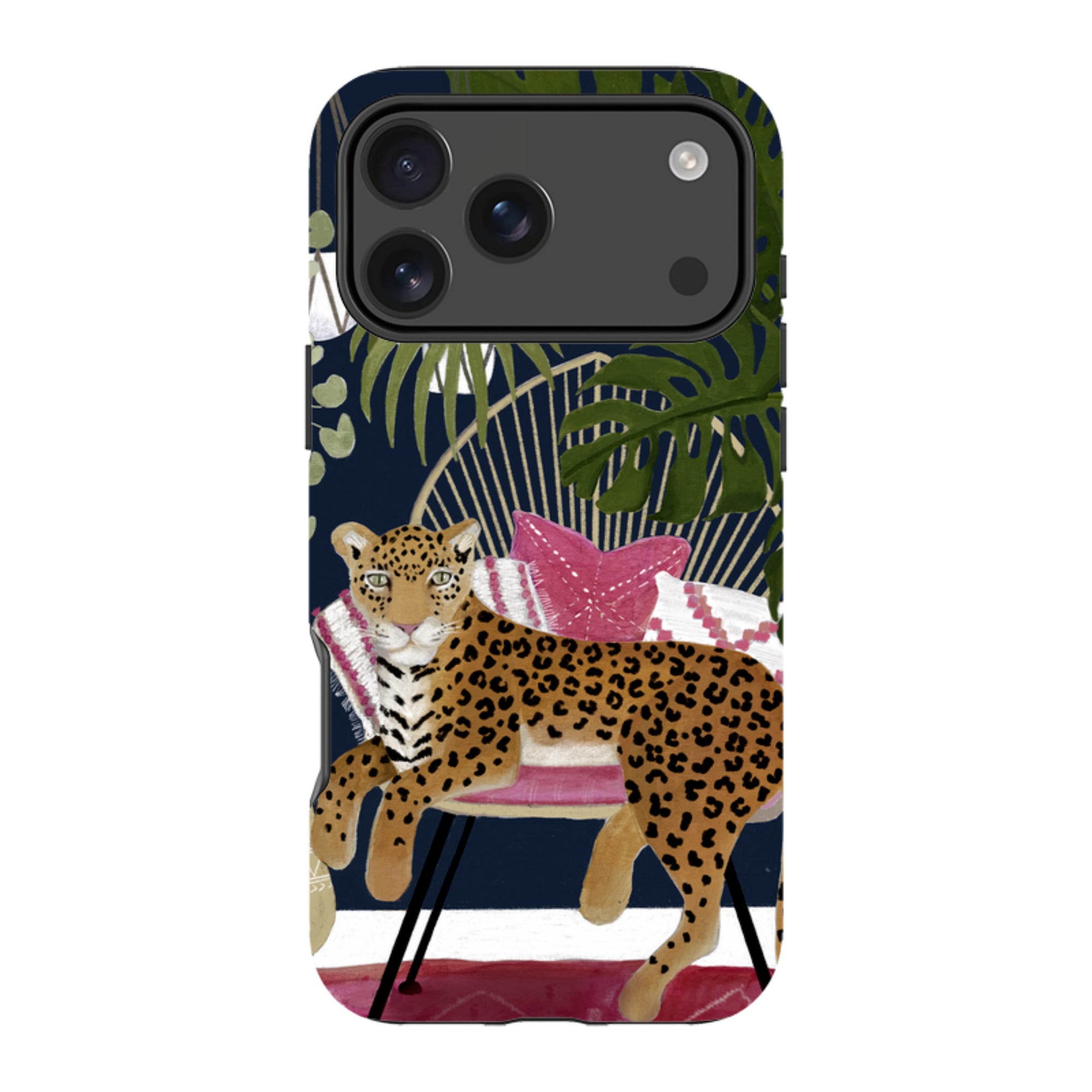 iPhone Tough Case - Boho Leopard By Bex Parkin