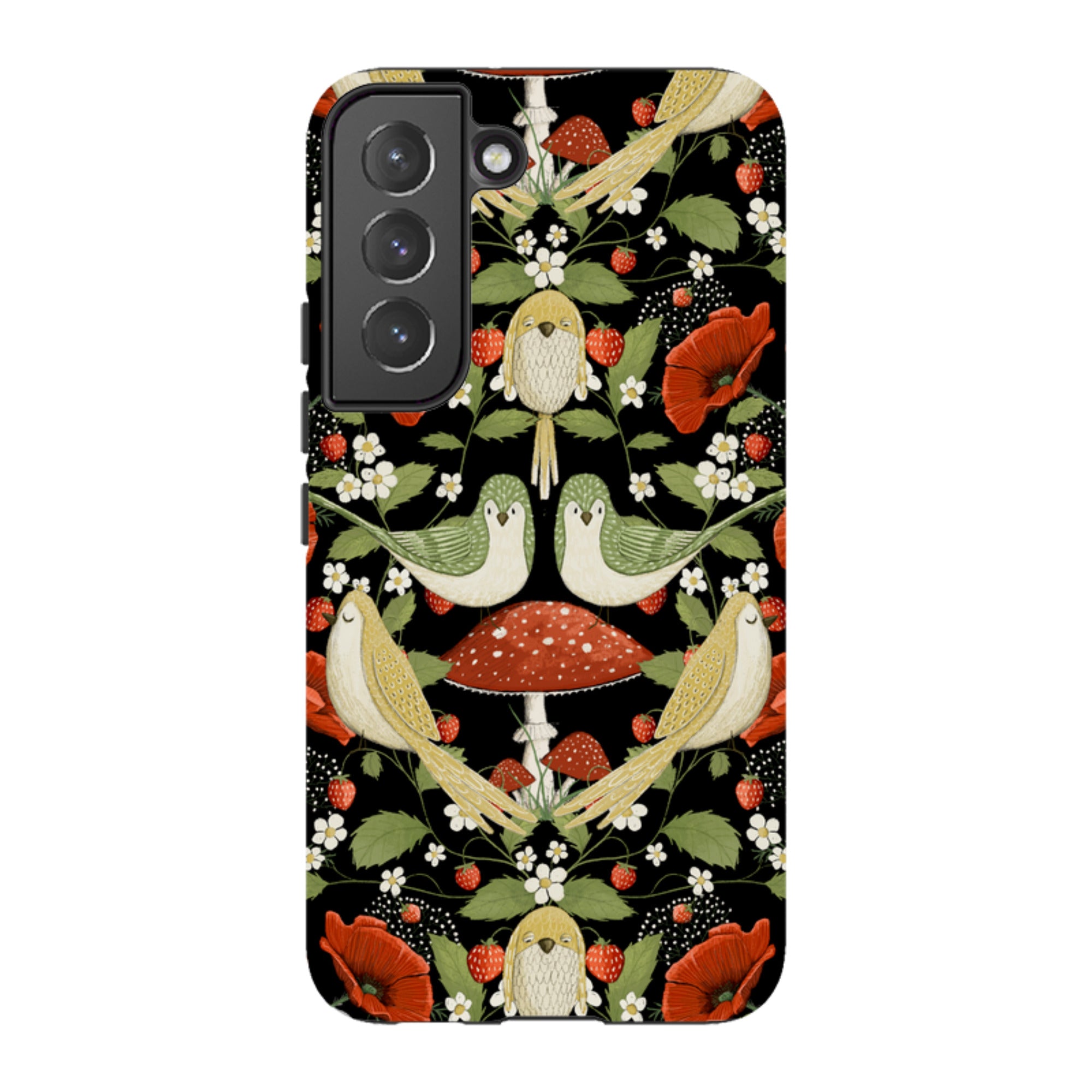 Samsung Tough  Case - Red Poppies By Maja Lindberg