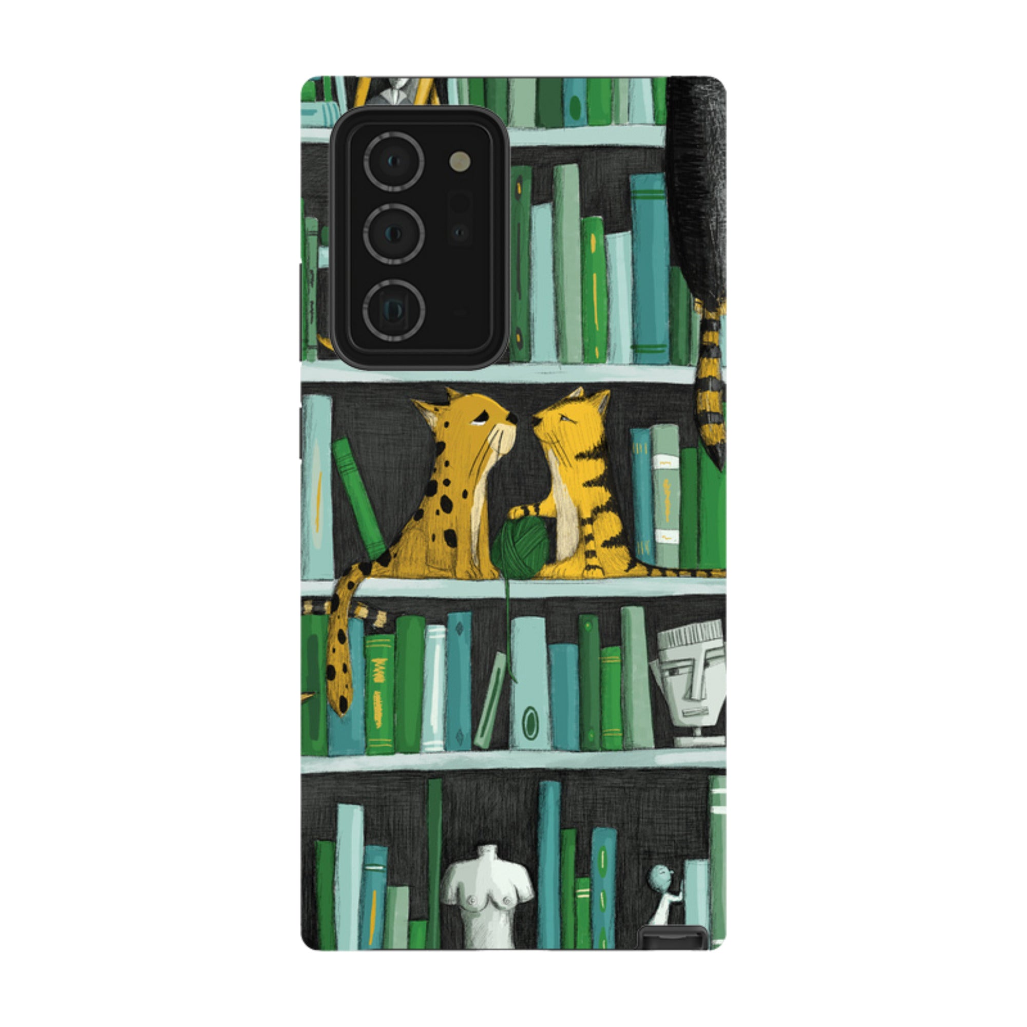 Samsung Tough Case - Library Friends By Maja Lindberg