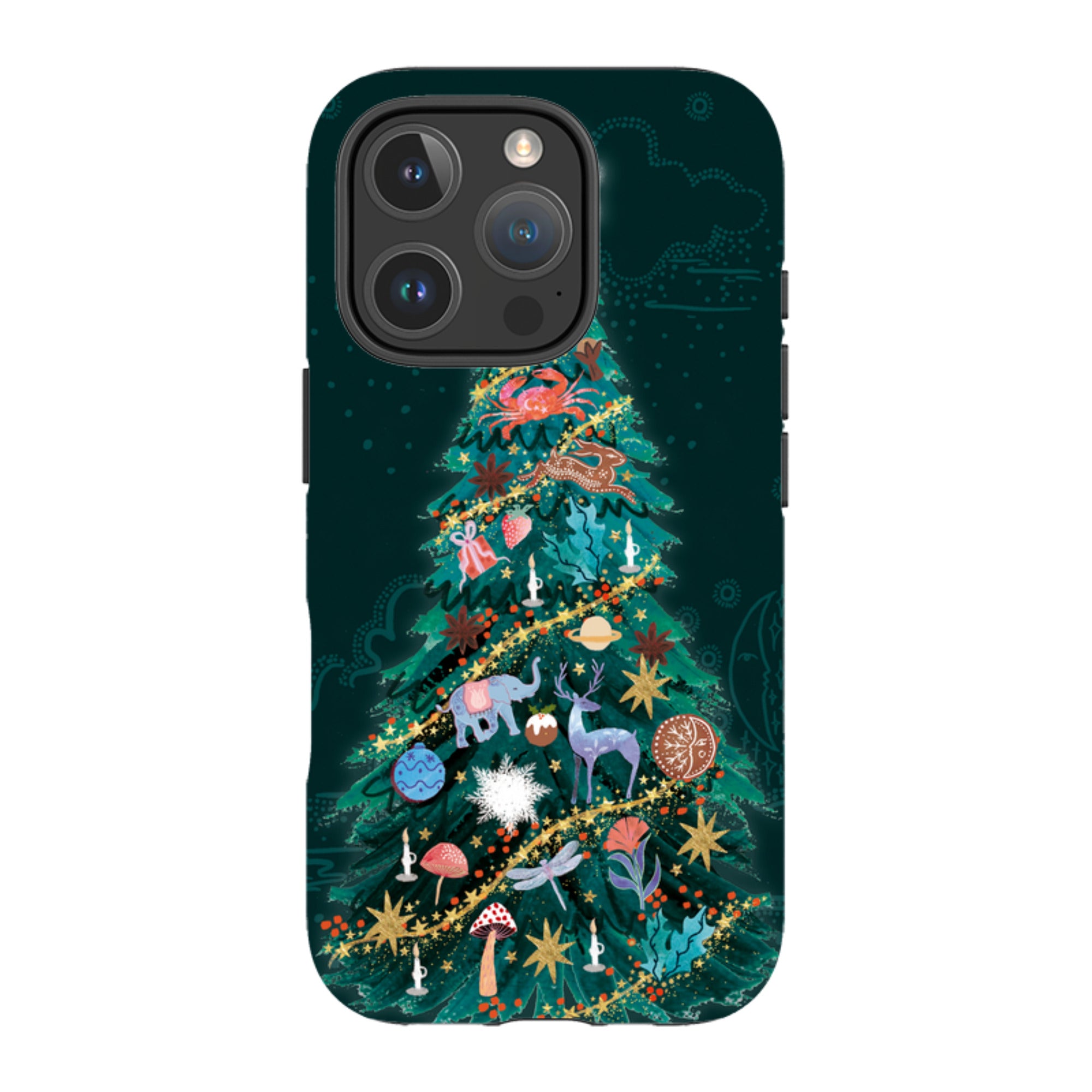 iPhone Tough Case - Kitsch Tree By Emma Frances Grant