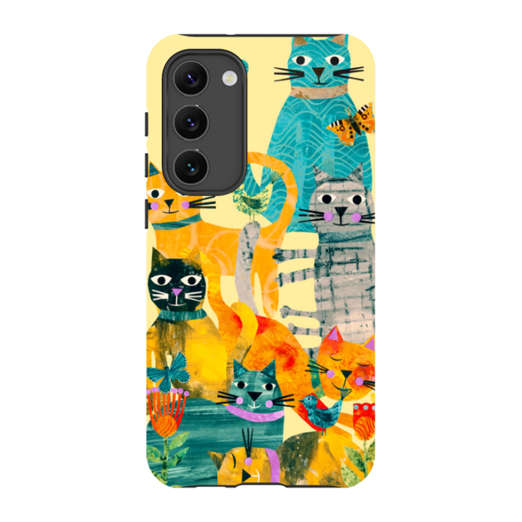 Samsung Tough  Case - Cat Party III By Tracey English
