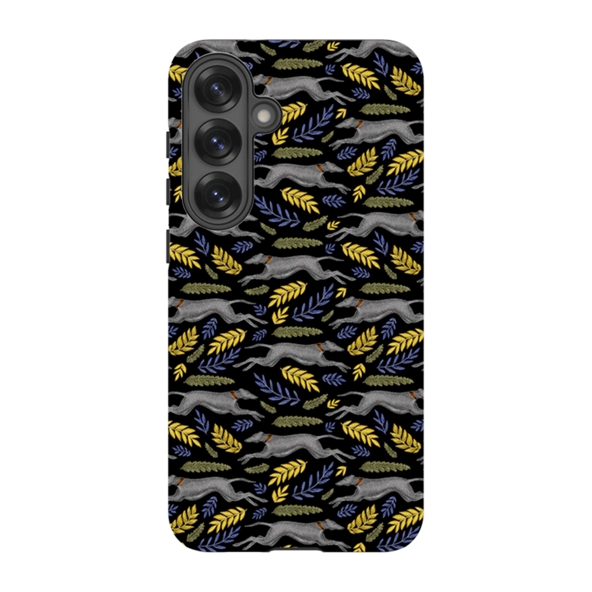 Samsung Tough Case - Greyhound Pattern By Catherine Rowe