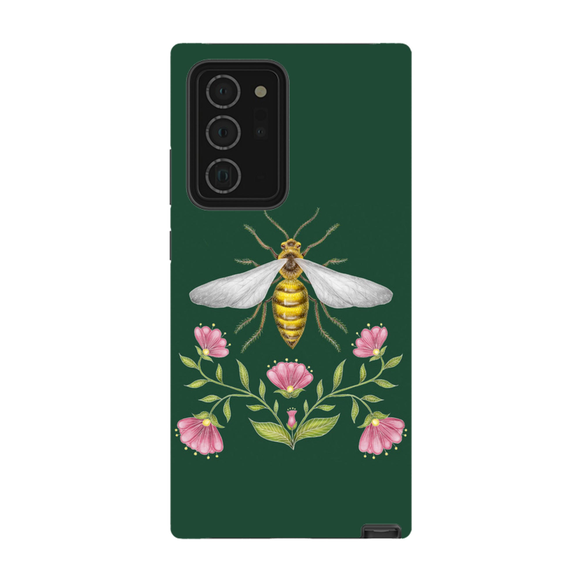 Samsung Tough Case - Wings Of Freedom Emerald By Catherine Rowe