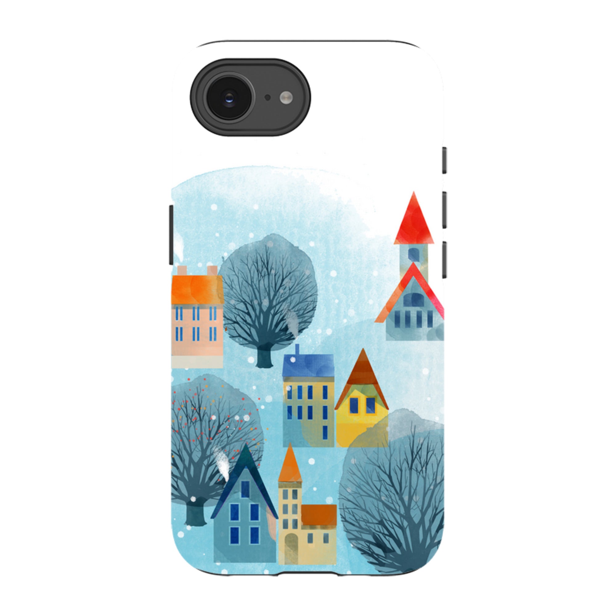 iPhone Tough Case - Snowy Hills