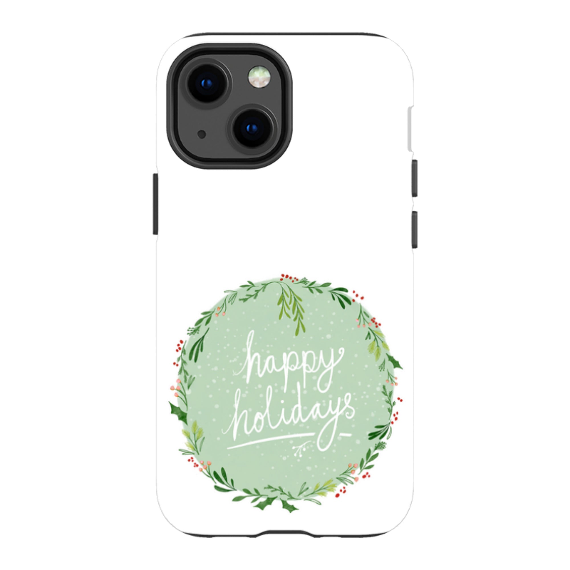 iPhone Tough Case - Happy Holidays By Katherine Quinn