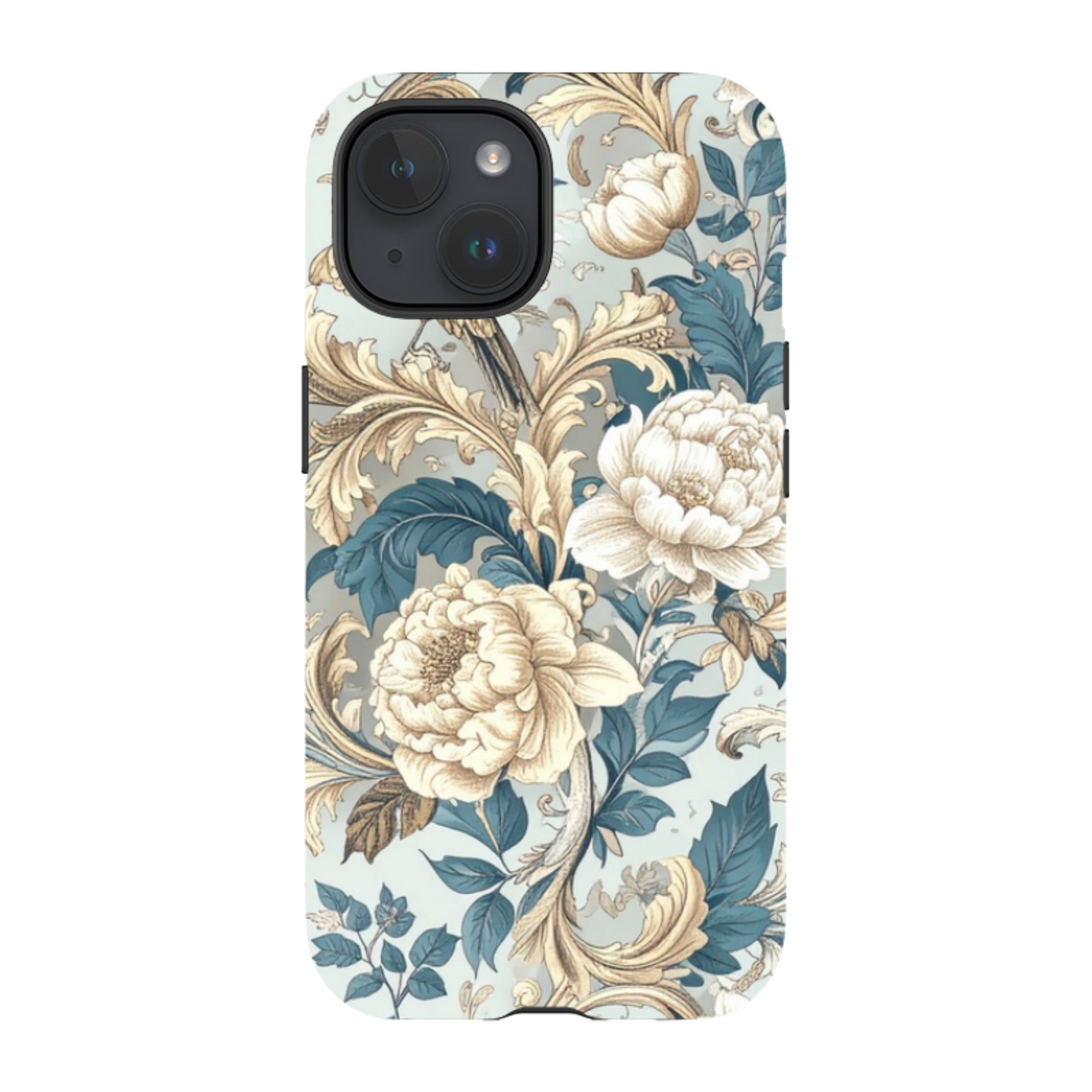 iPhone Case - Blue and Gold Summer