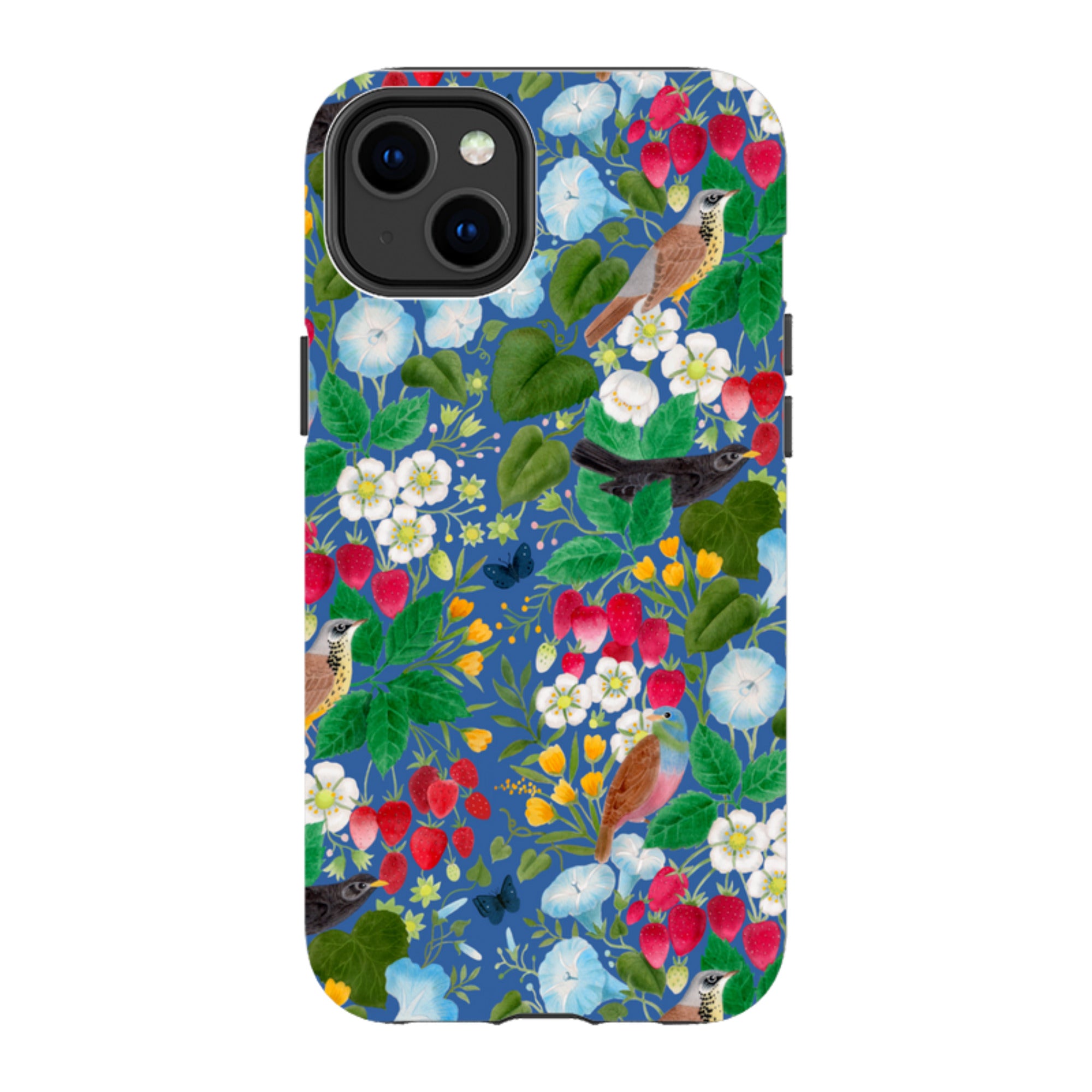 iPhone MagSafe Tough Case - Strawberry Thief By Bex Parkin