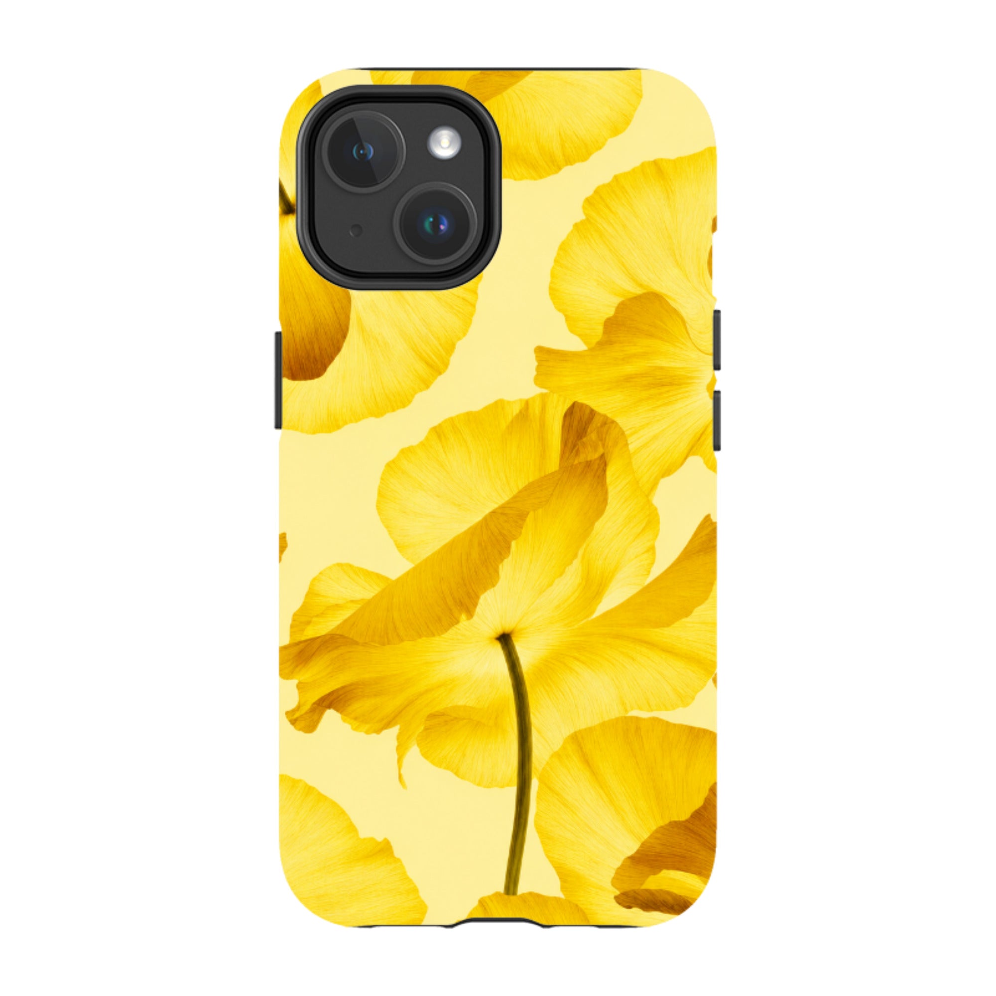 iPhone MagSafe Tough Case - Yellow Poppy