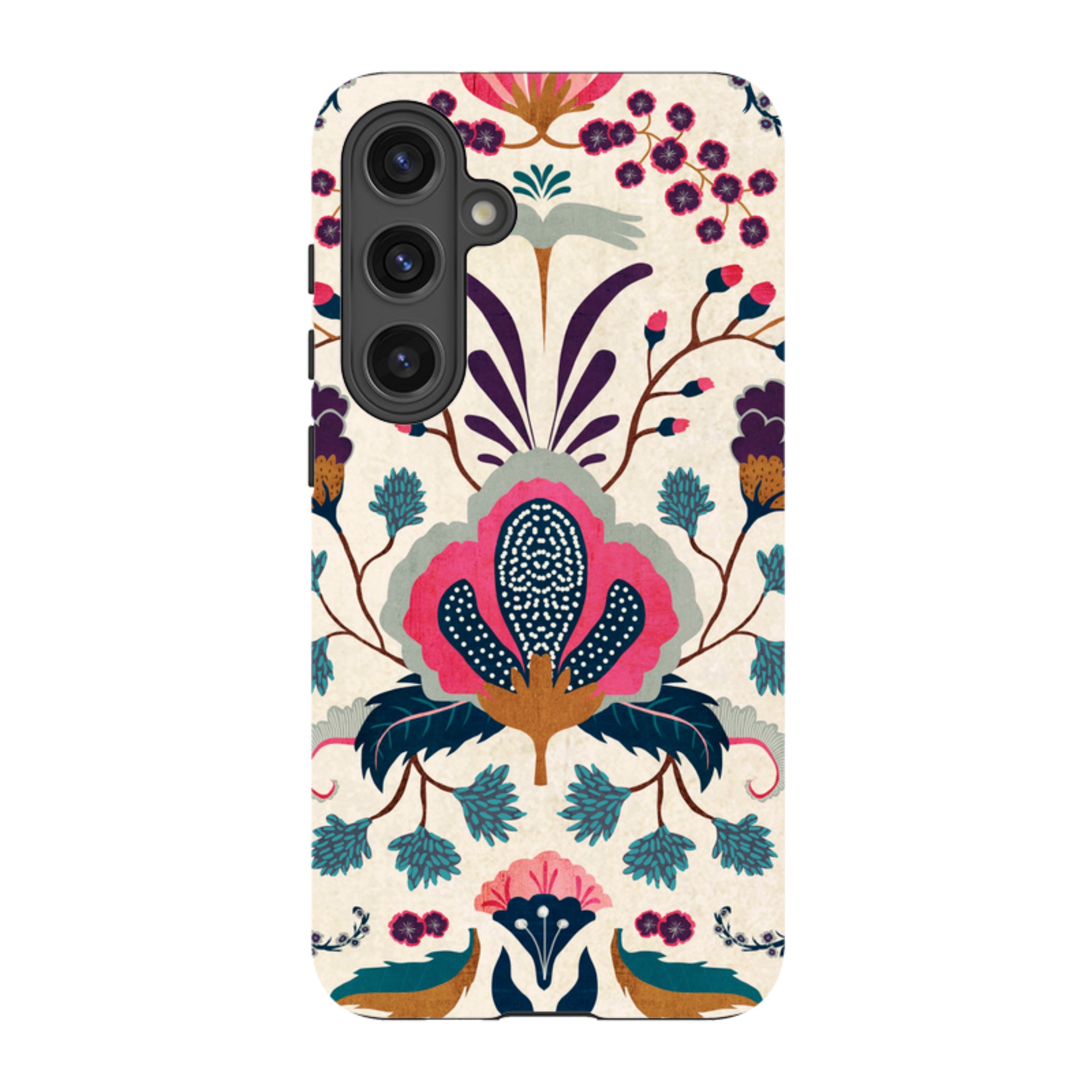 Samsung Tough Case - Folk Floral By Katherine Quinn