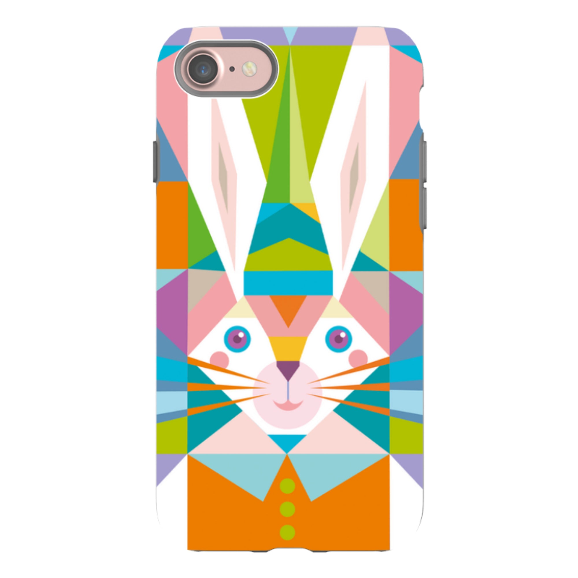 iPhone Tough Case - Bunny By Patternistas
