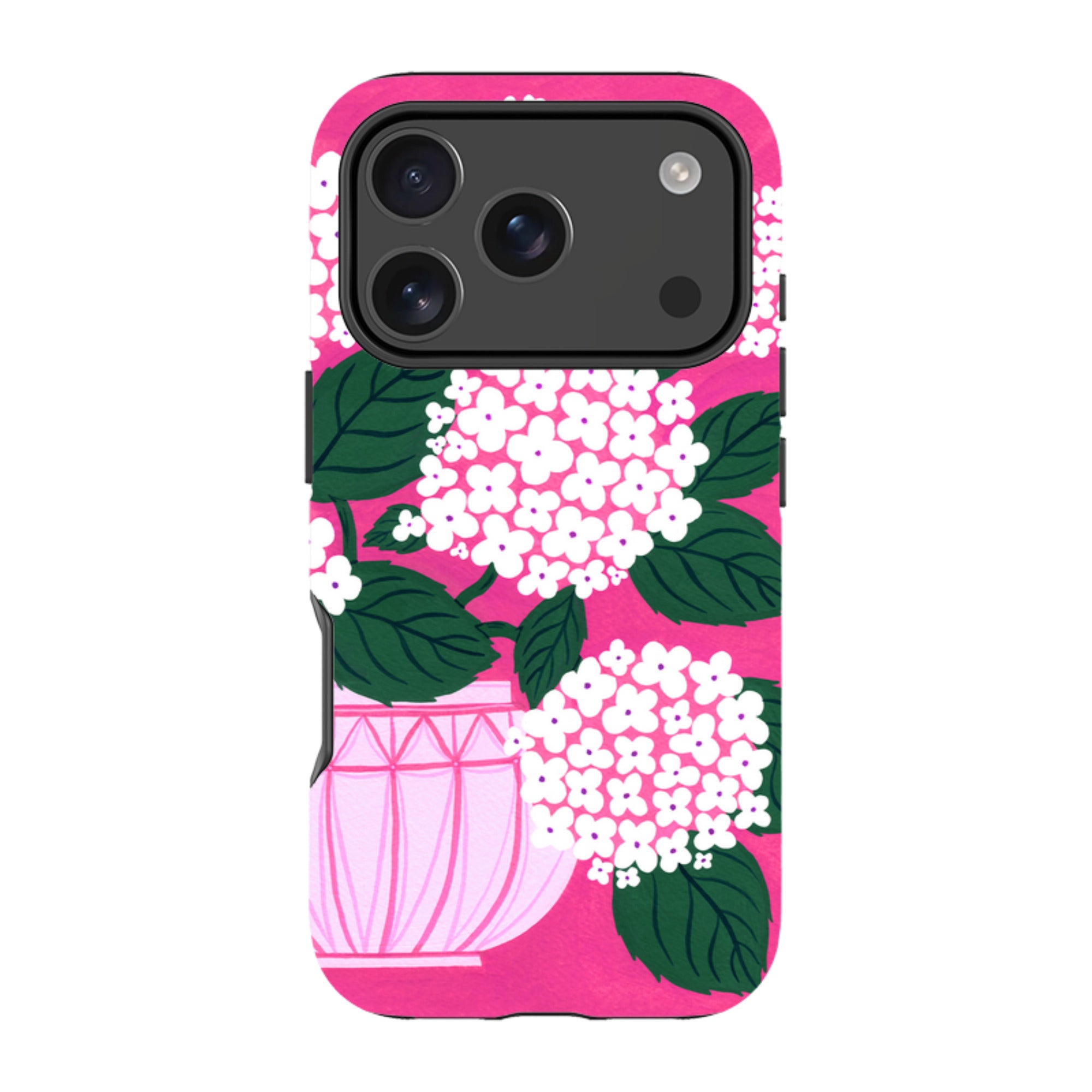 iPhone Tough Case - Hydrangea By Madalina Andronic