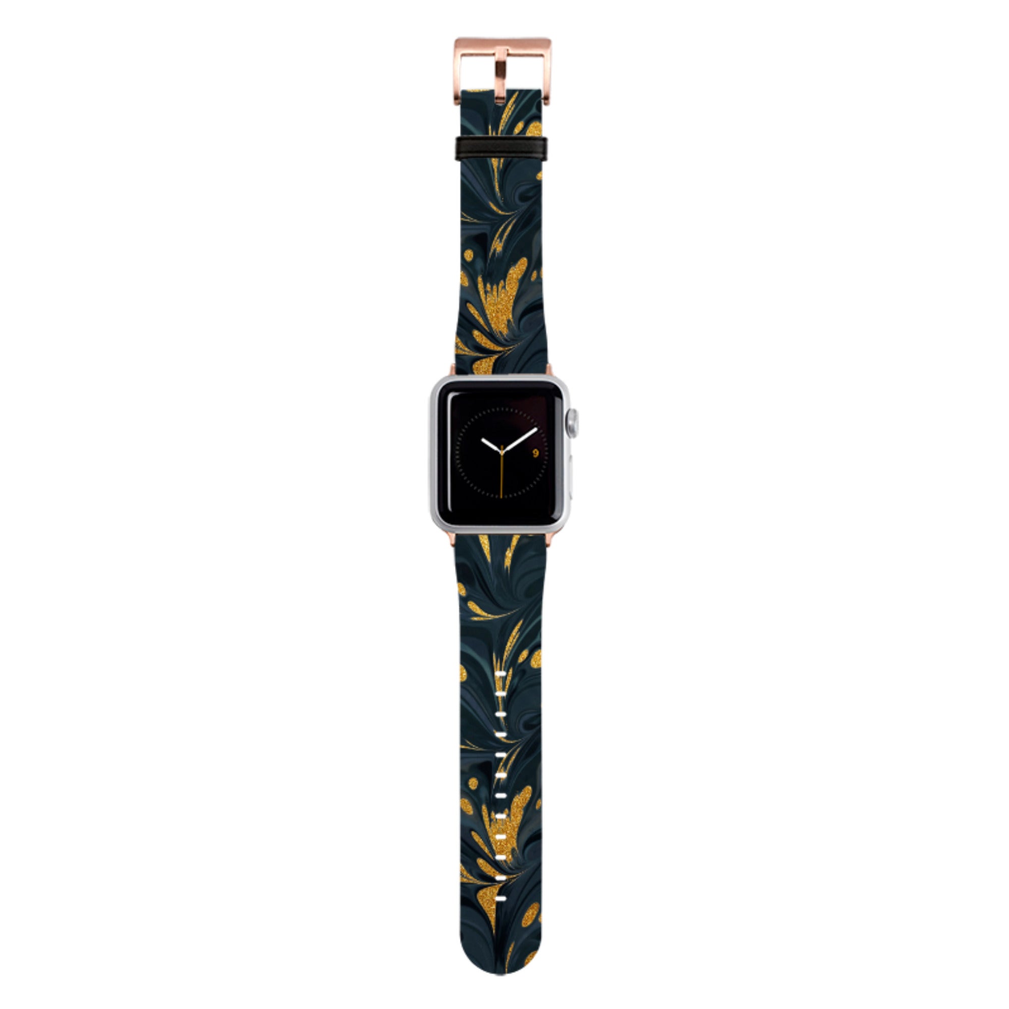 Stormy Leaves Apple Watch Strap