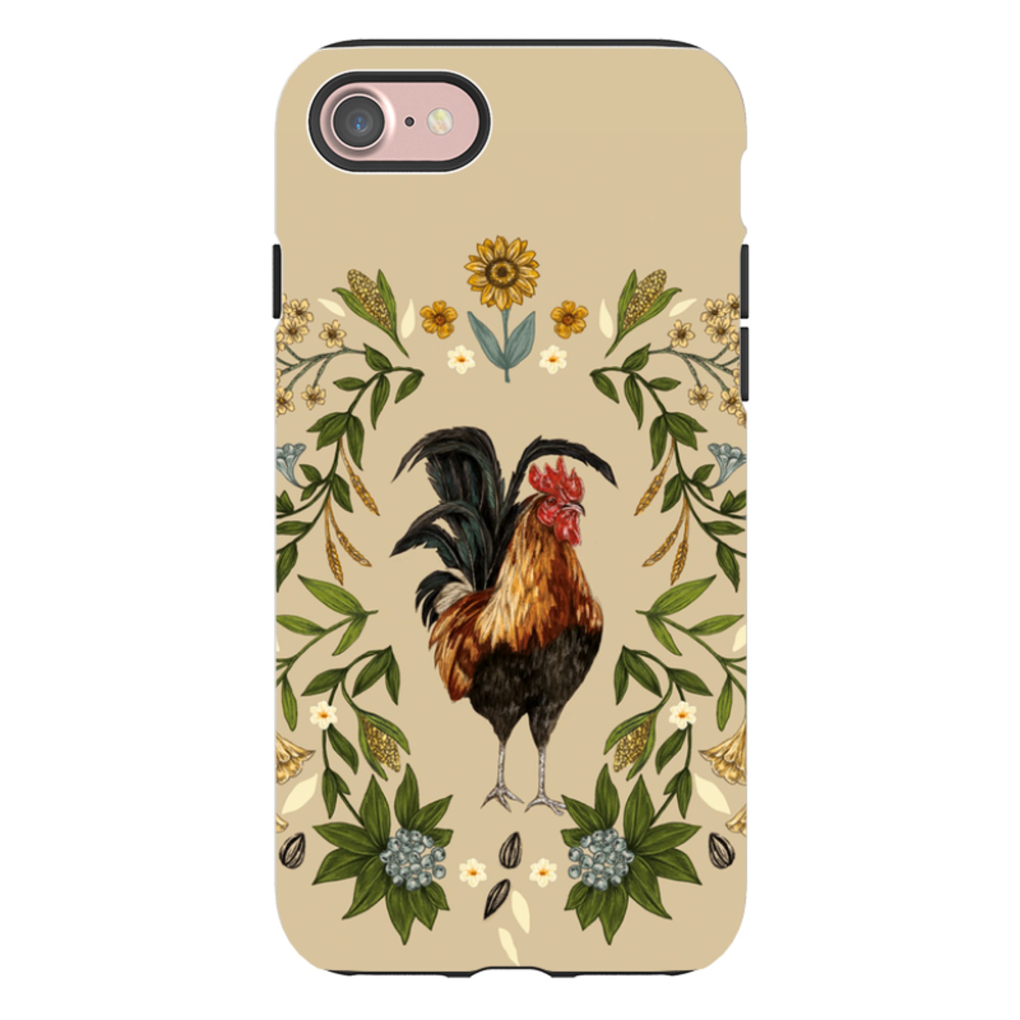 iPhone Tough Case - Rooster By Jade Mosinski